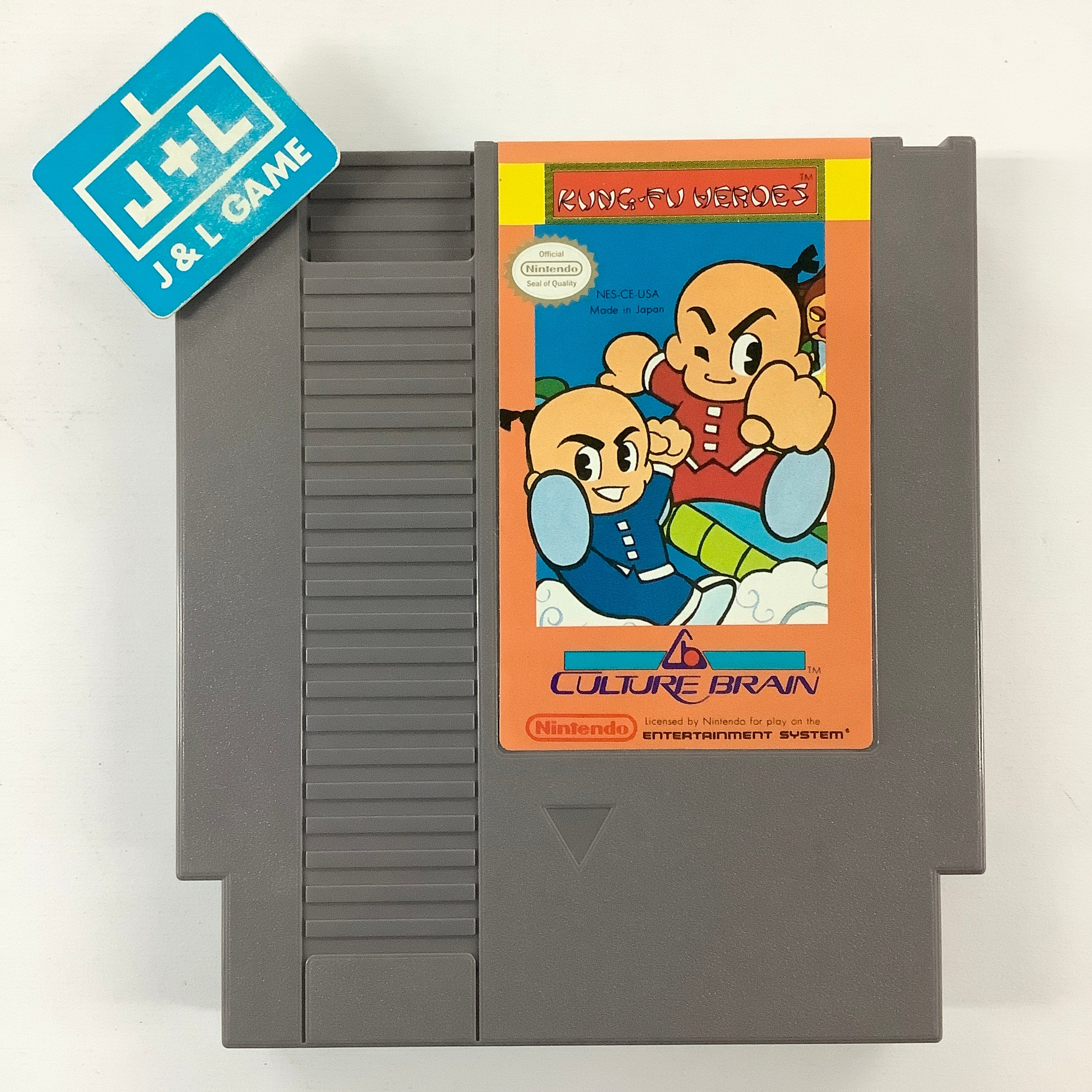 Kung-Fu Heroes - (NES) Nintendo Entertainment System [Pre-Owned] Video Games Culture Brain   