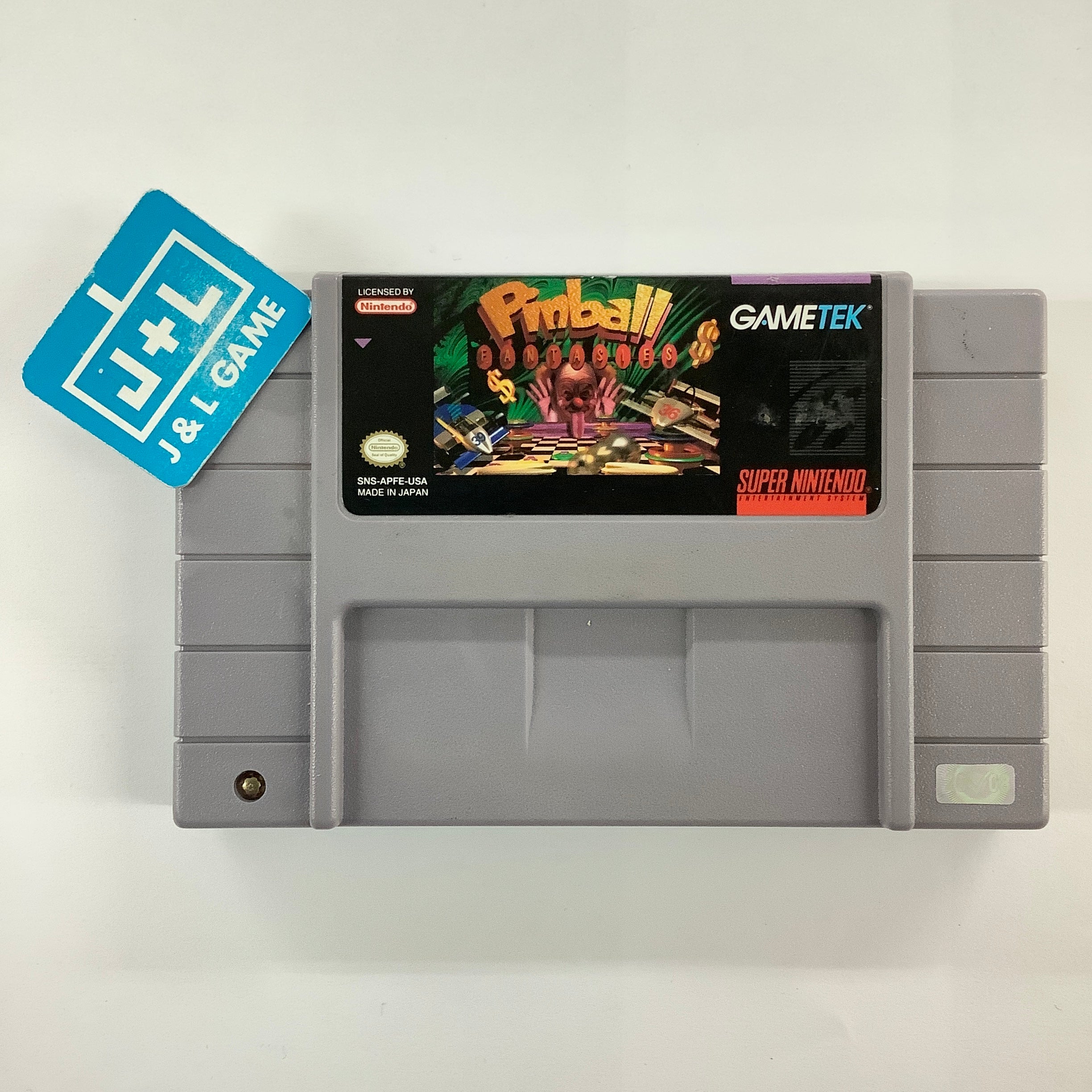 Pinball Fantasies - (SNES) Super Nintendo [Pre-Owned] Video Games GameTek   