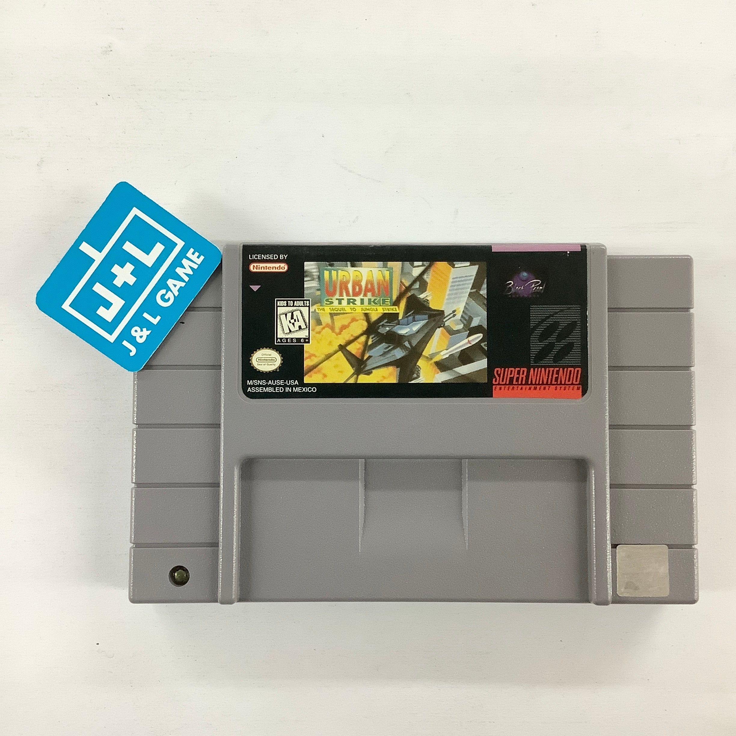 Urban Strike - (SNES) Super Nintendo [Pre-Owned] Video Games Black Pearl   