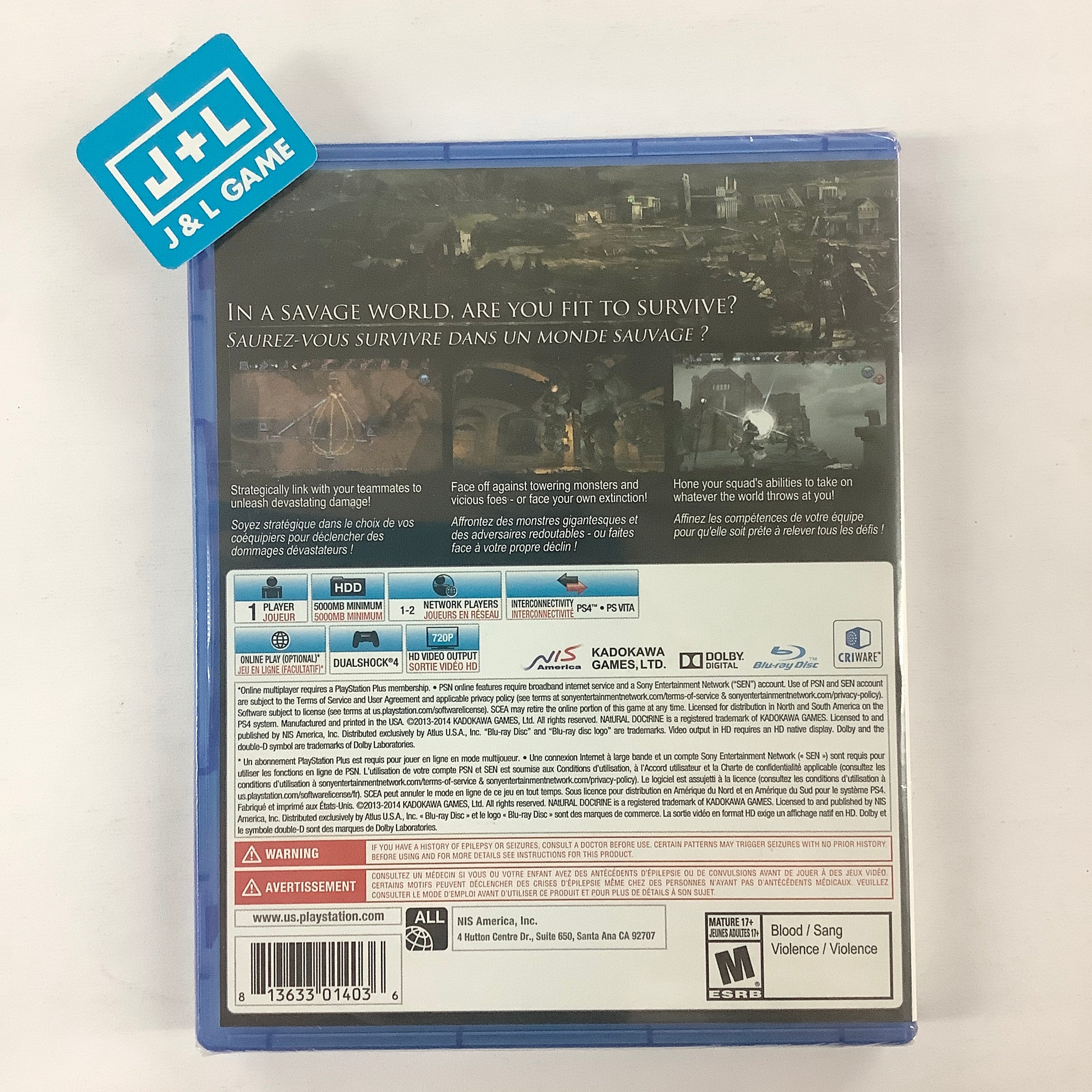 Natural Doctrine - (PS4) PlayStation 4 Video Games NIS America   