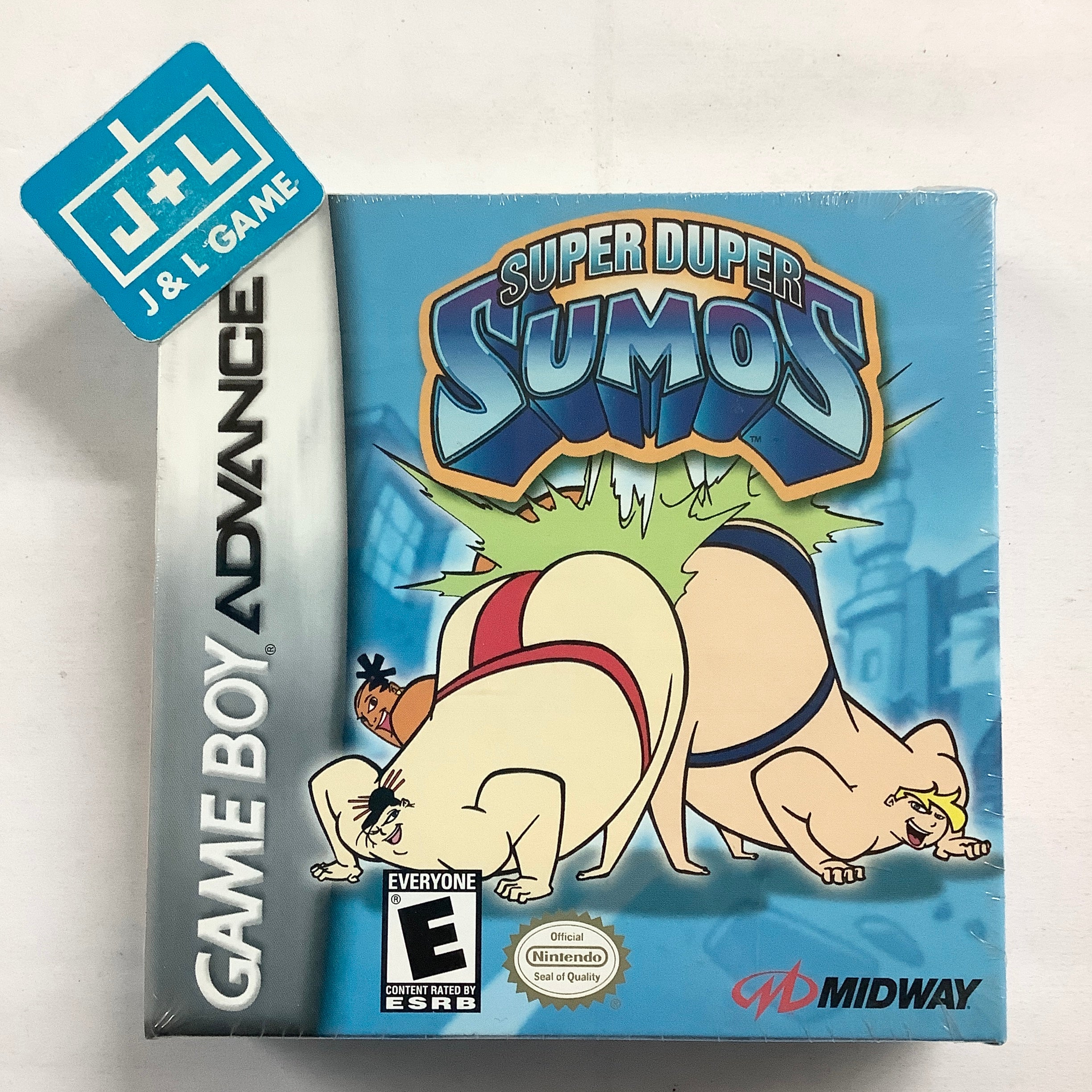 Super Duper Sumos - (GBA) Game Boy Advance Video Games Midway   