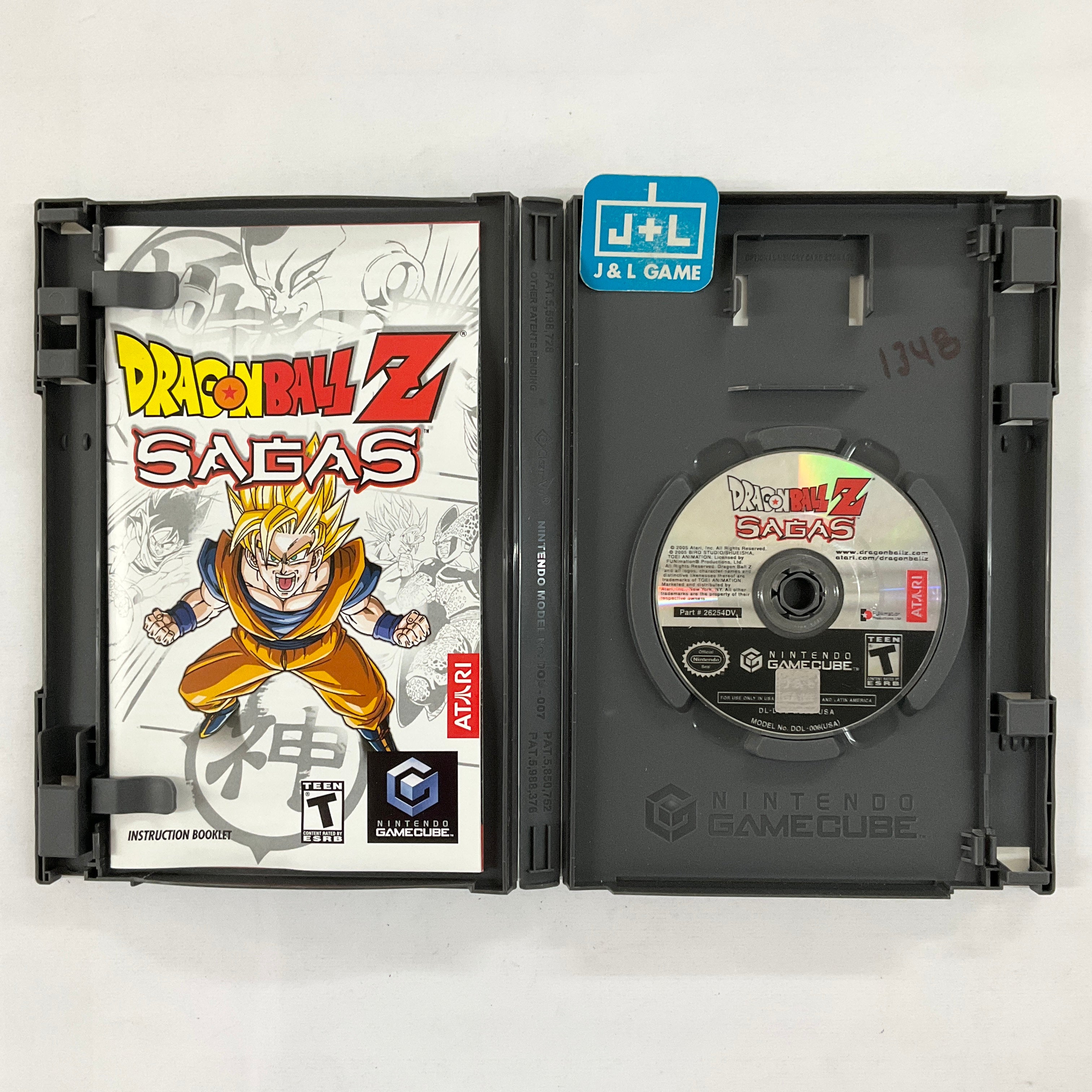 Dragon Ball Z: Sagas - (GC) GameCube [Pre-Owned] Video Games Atari SA   