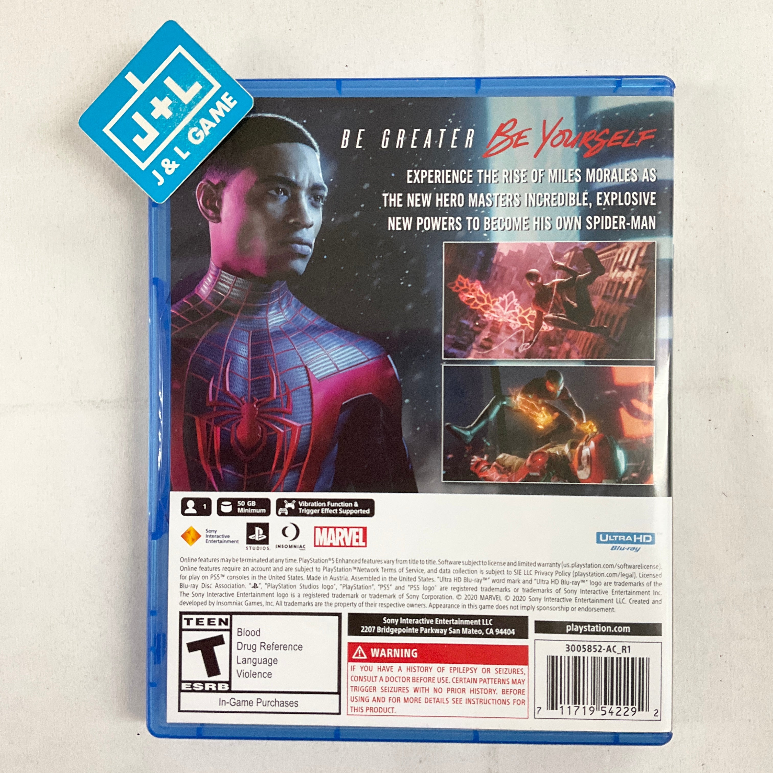 Marvel’s Spider-Man: Miles Morales - (PS5) PlayStation 5 [Pre-Owned] Video Games Sony   