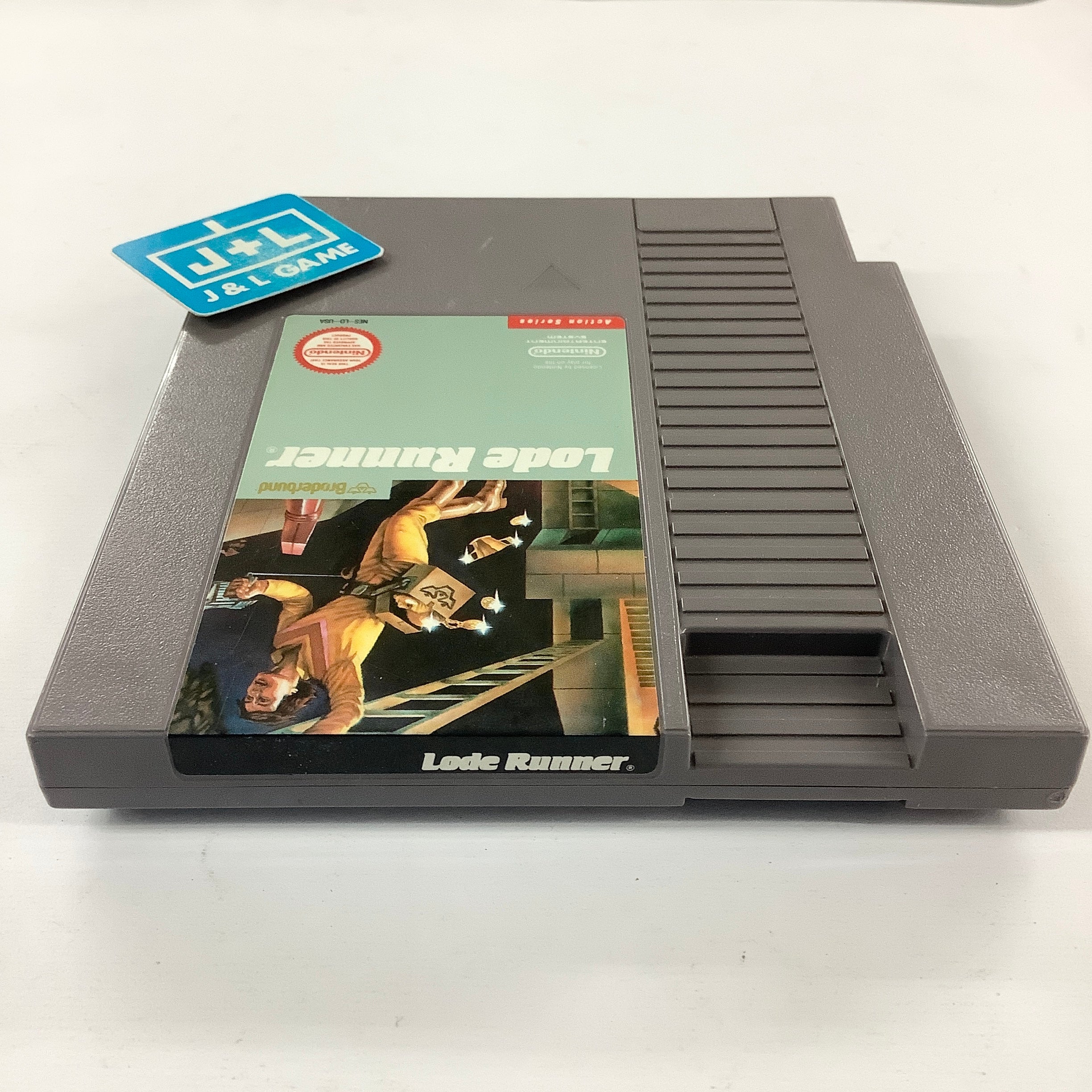 Lode Runner - (NES) Nintendo Entertainment System [Pre-Owned] Video Games Broderbund   