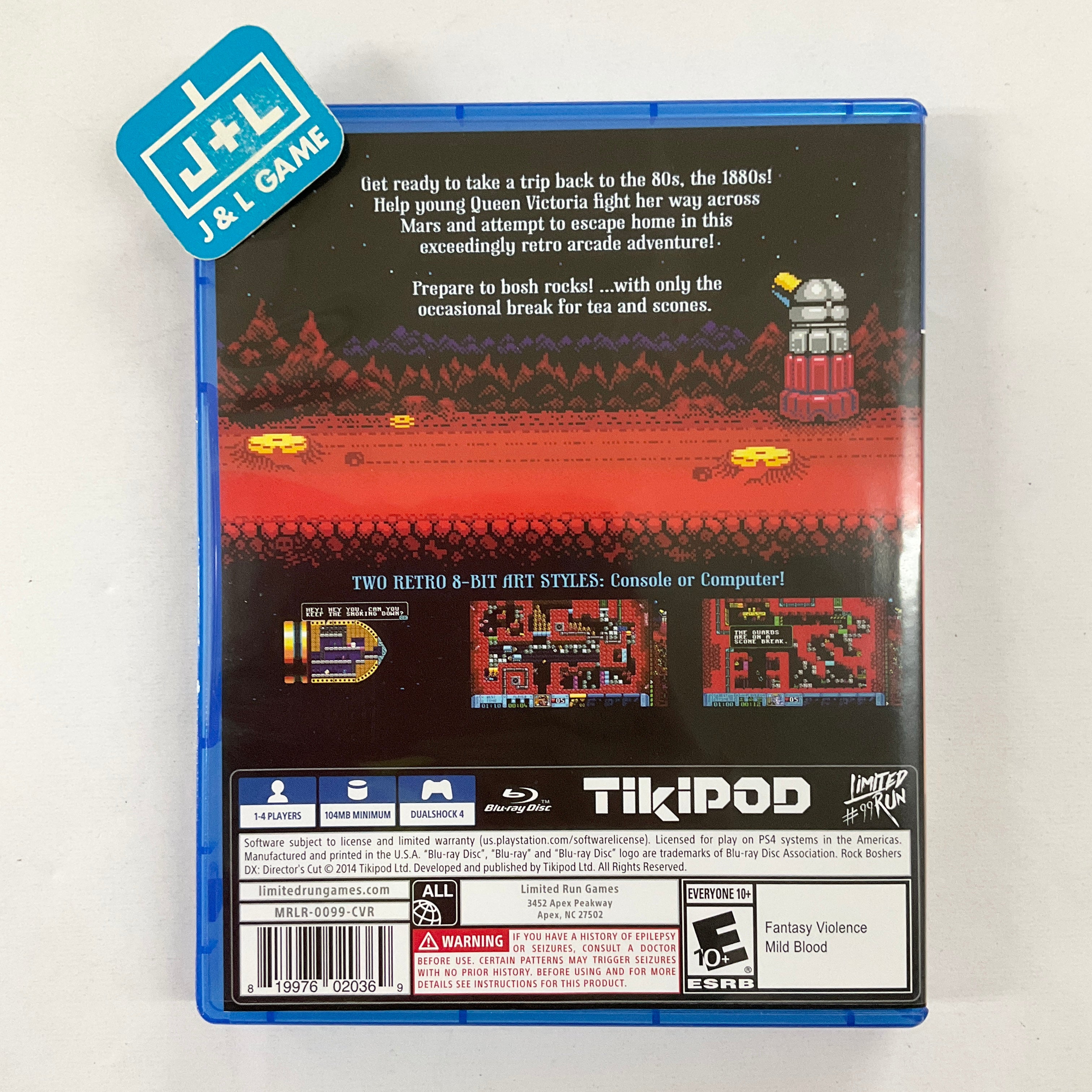 Rock Boshers DX: Director's Cut (Limited Run #99) - (PS4) PlayStation 4 [Pre-Owned] Video Games Limited Run Games   