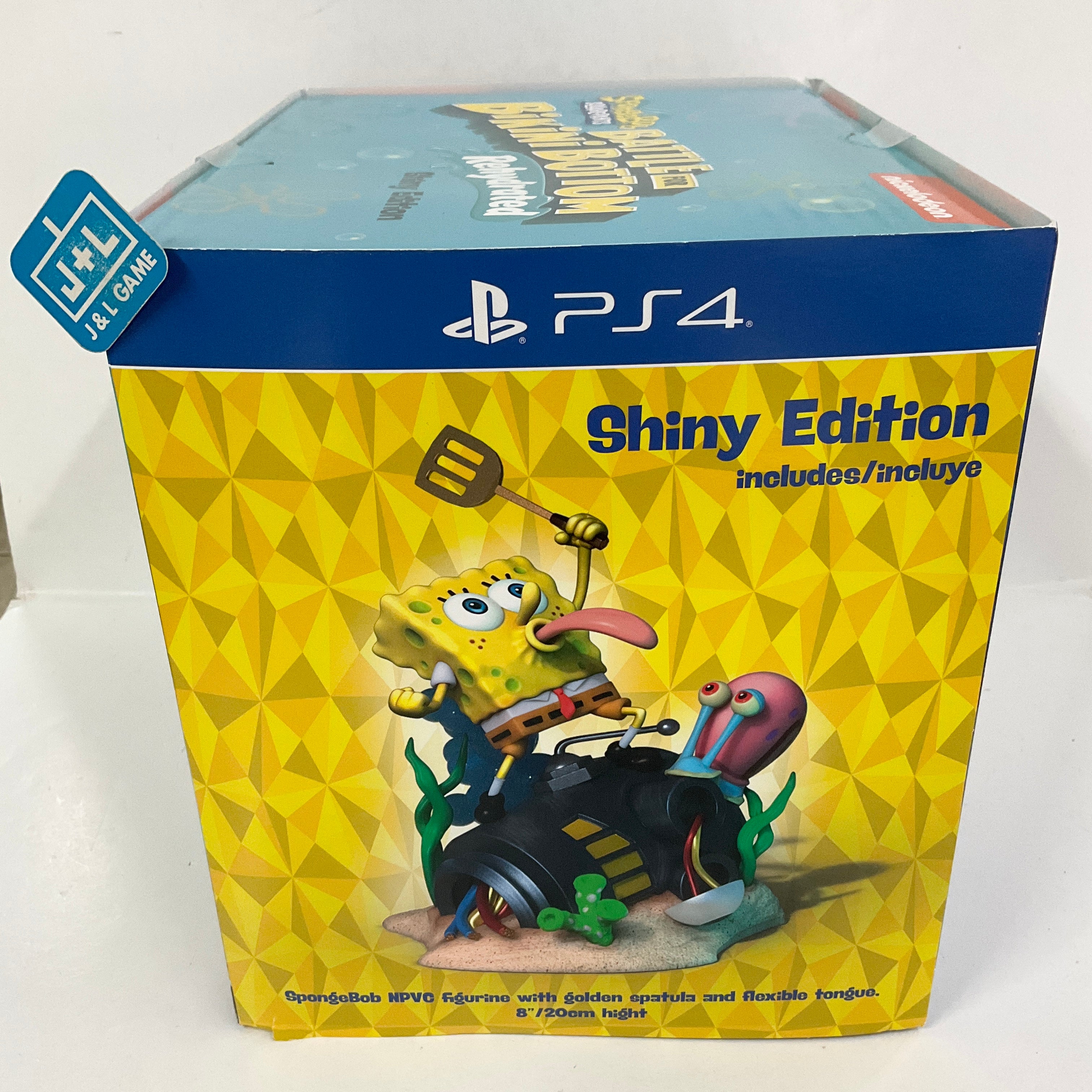 Spongebob Squarepants: Battle for Bikini Bottom Rehydrated (Shiny Edition) - (PS4) PlayStation 4 Video Games THQ Nordic   