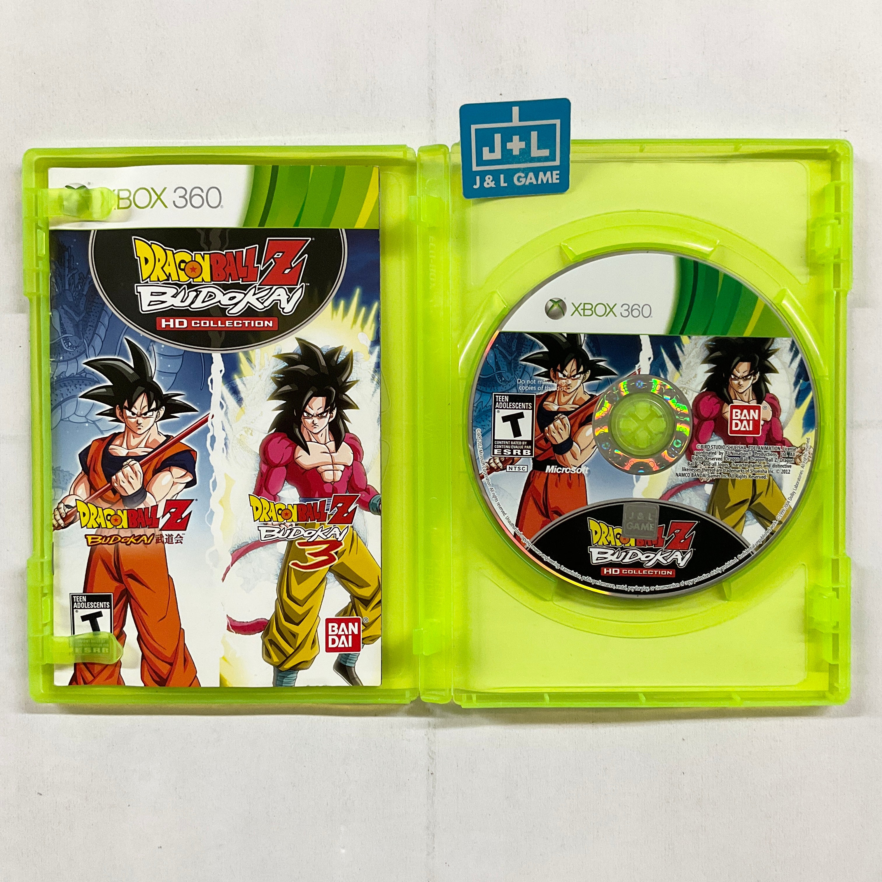 Dragon Ball Z Budokai HD Collection - Xbox 360 [Pre-Owned] Video Games Namco Bandai Games   