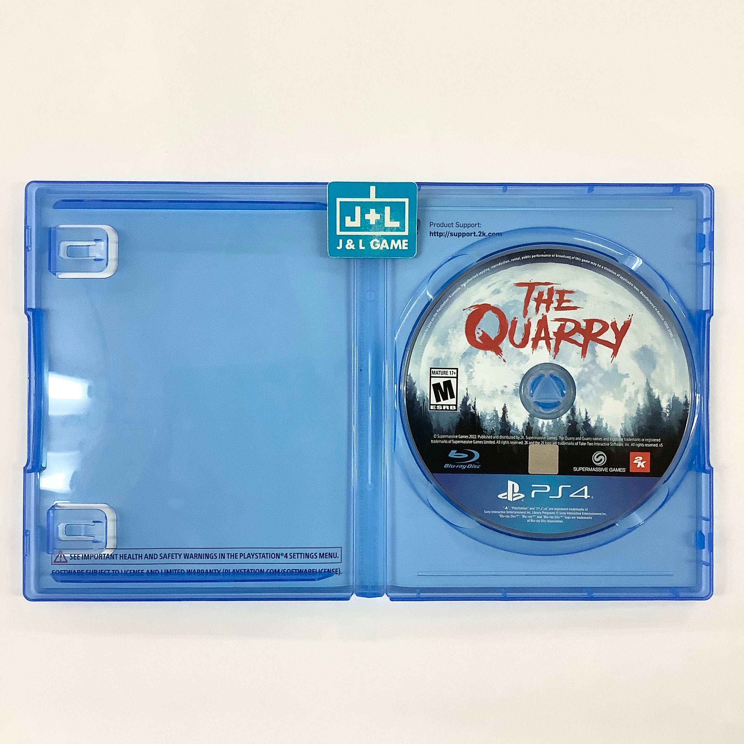 The Quarry - (PS4) PlayStation 4 [Pre-Owned] Video Games 2K Games