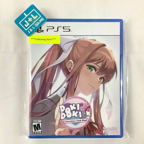 Doki Doki Literature Club Plus! Premium Physical Edition – (PS5) PlayStation 5 [UNBOXING] Video Games Serenity Forge   