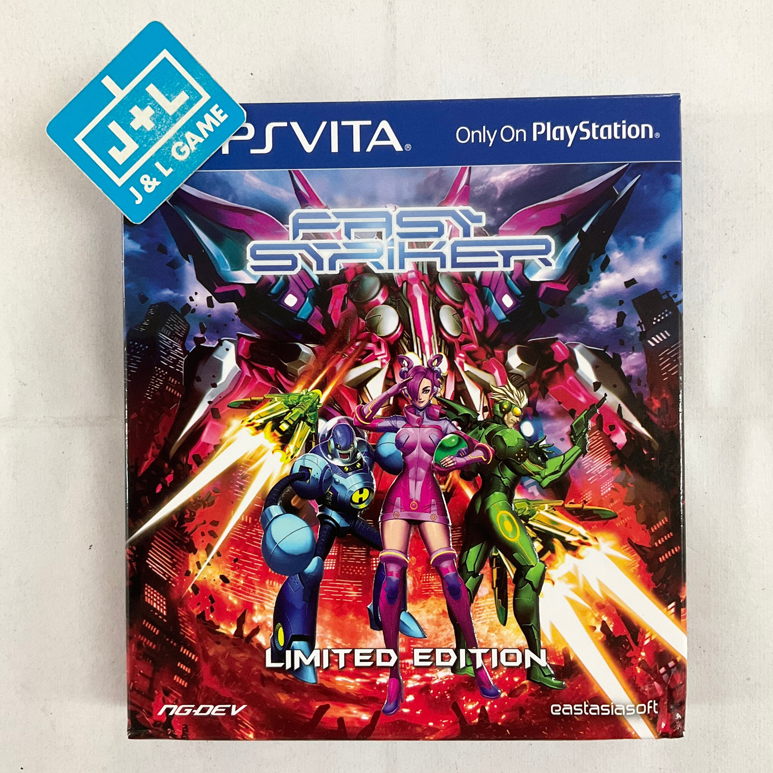 Fast Striker Limited Edition PS4 – Eastasiasoft Play-Asia – NEUF Scellé