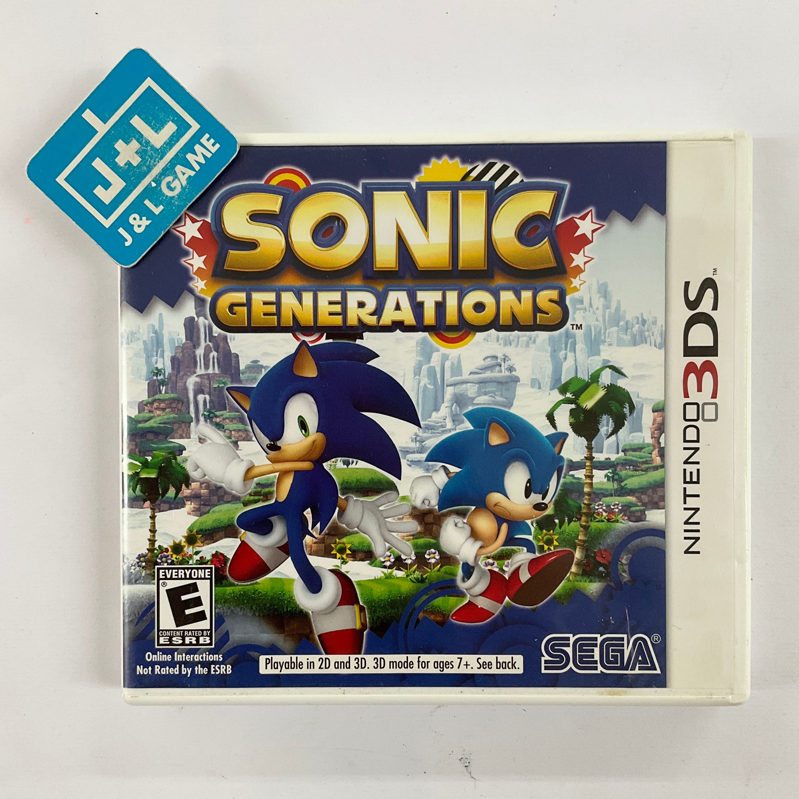 Sonic Generations - Nintendo 3DS [Pre-Owned] Video Games Sega   