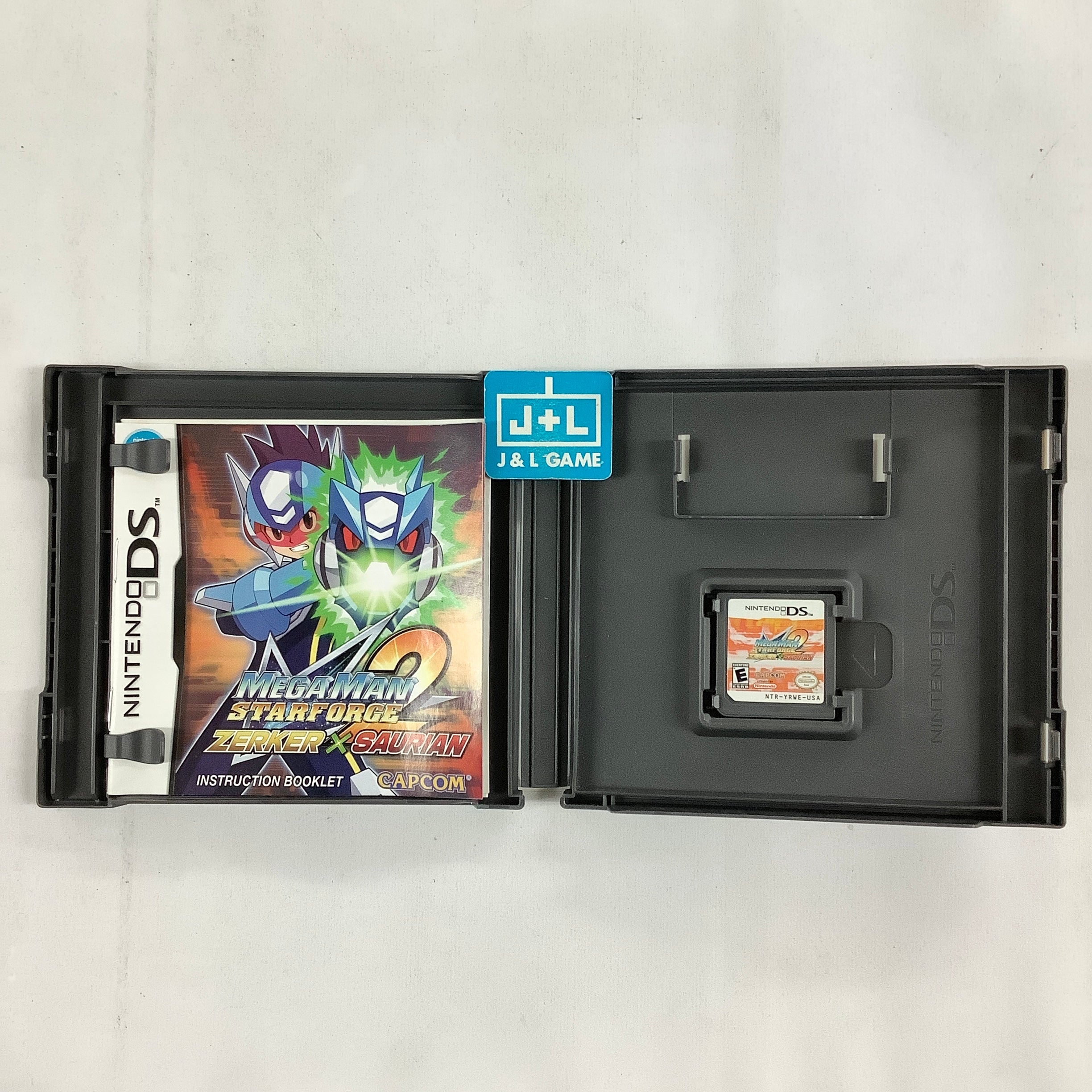 Mega Man Star Force 2: Zerker X Saurian - (NDS) Nintendo DS [Pre-Owned] Video Games Capcom   