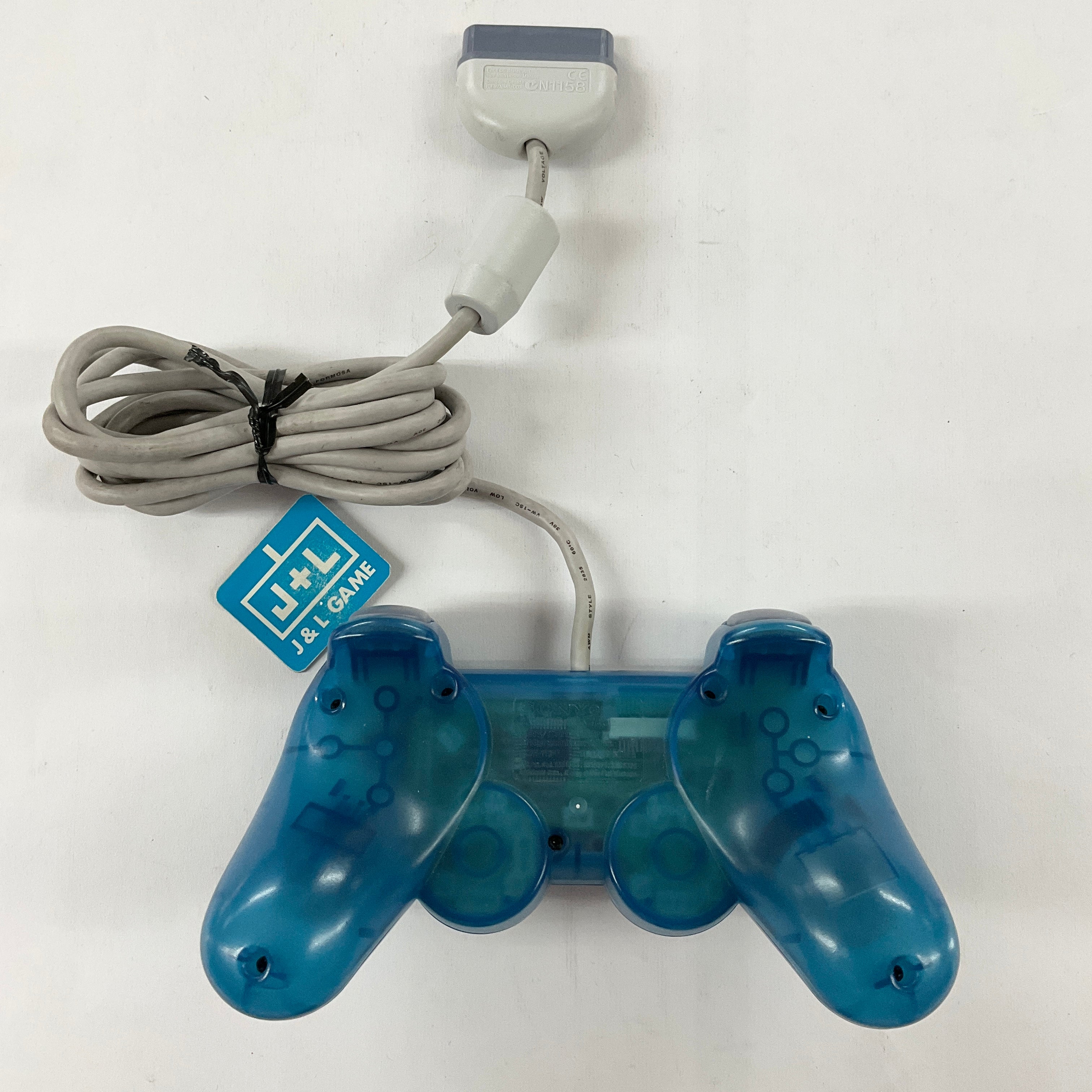 Sony Playstation Dual Analog Controller (Clear Blue) - (PS1) PlayStation 1 [Pre-Owned] Accessories Sony   