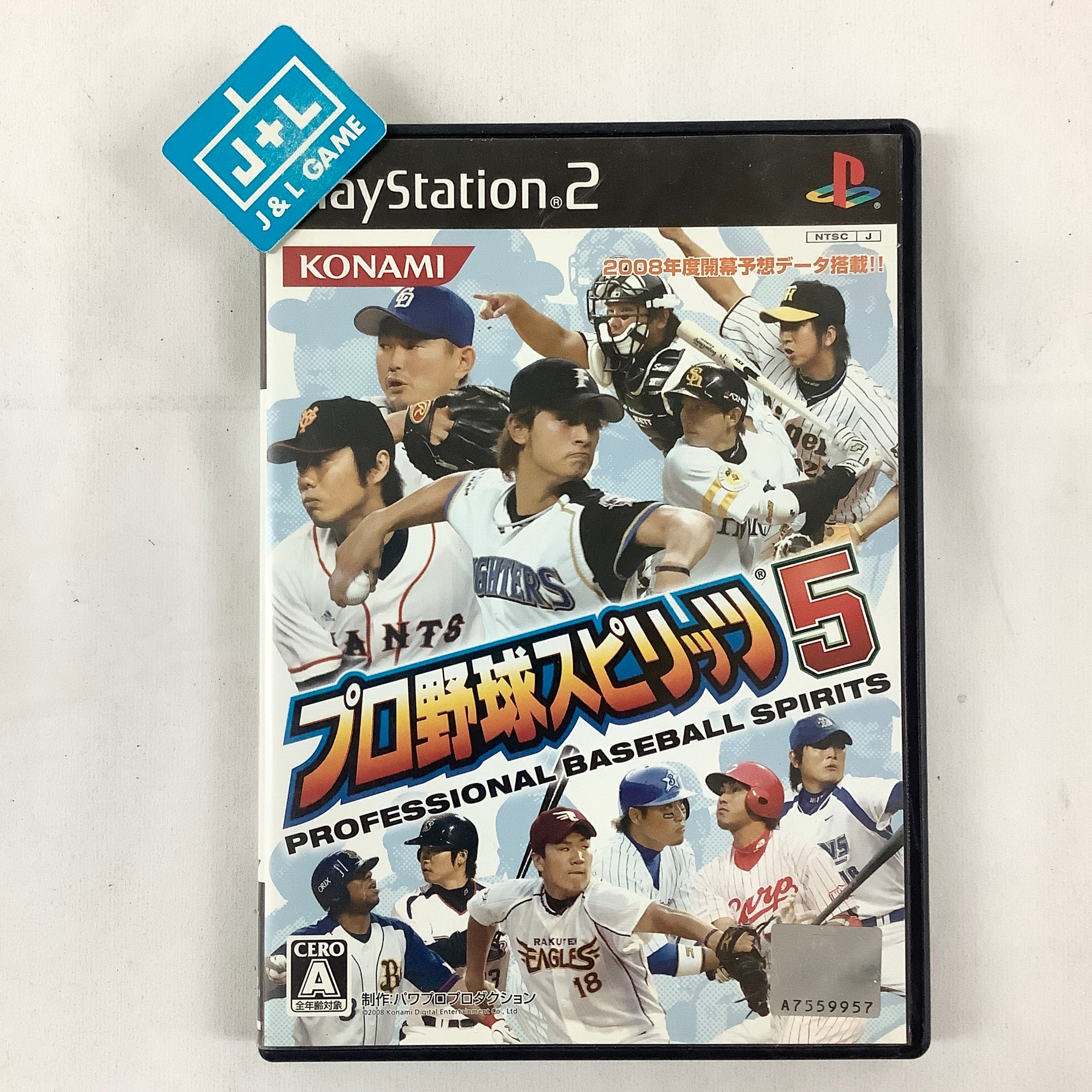 Pro Yakyuu Spirits 5 - (PS2) PlayStation 2 [Pre-Owned] (Japanese Import) Video Games Konami   