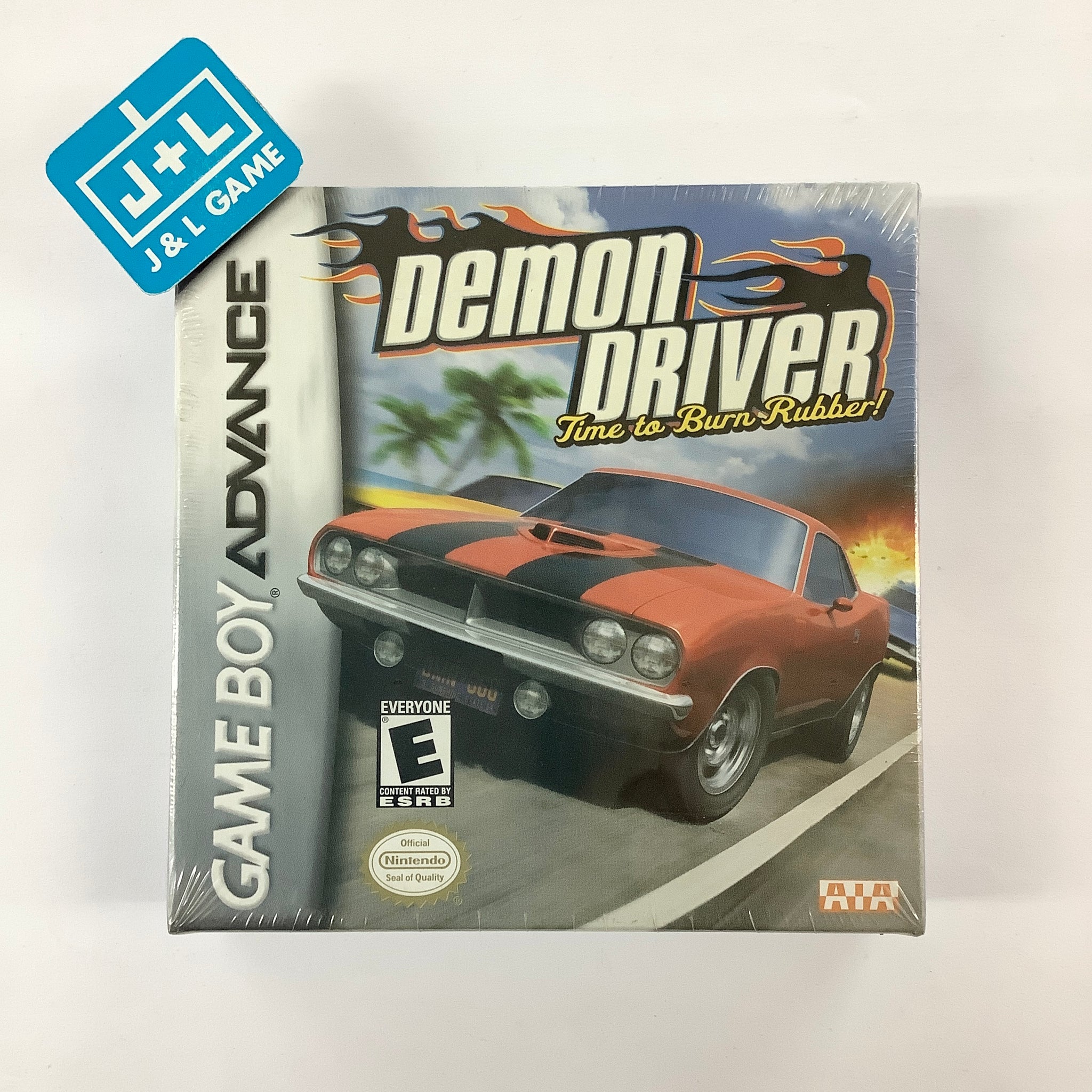 Demon Driver: Time to Burn Rubber - (GBA) Game Boy Advance Video Games Ignition Entertainment   