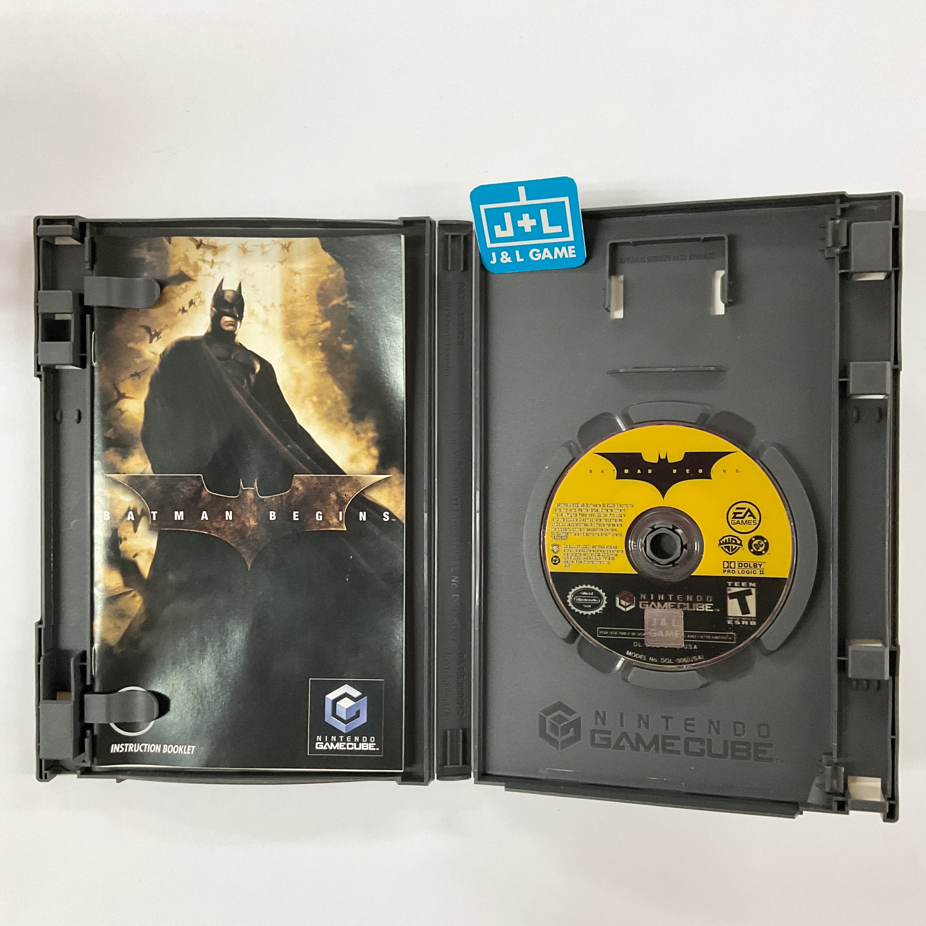 Batman Begins - (GC) GameCube [Pre-Owned] Video Games EA Games   