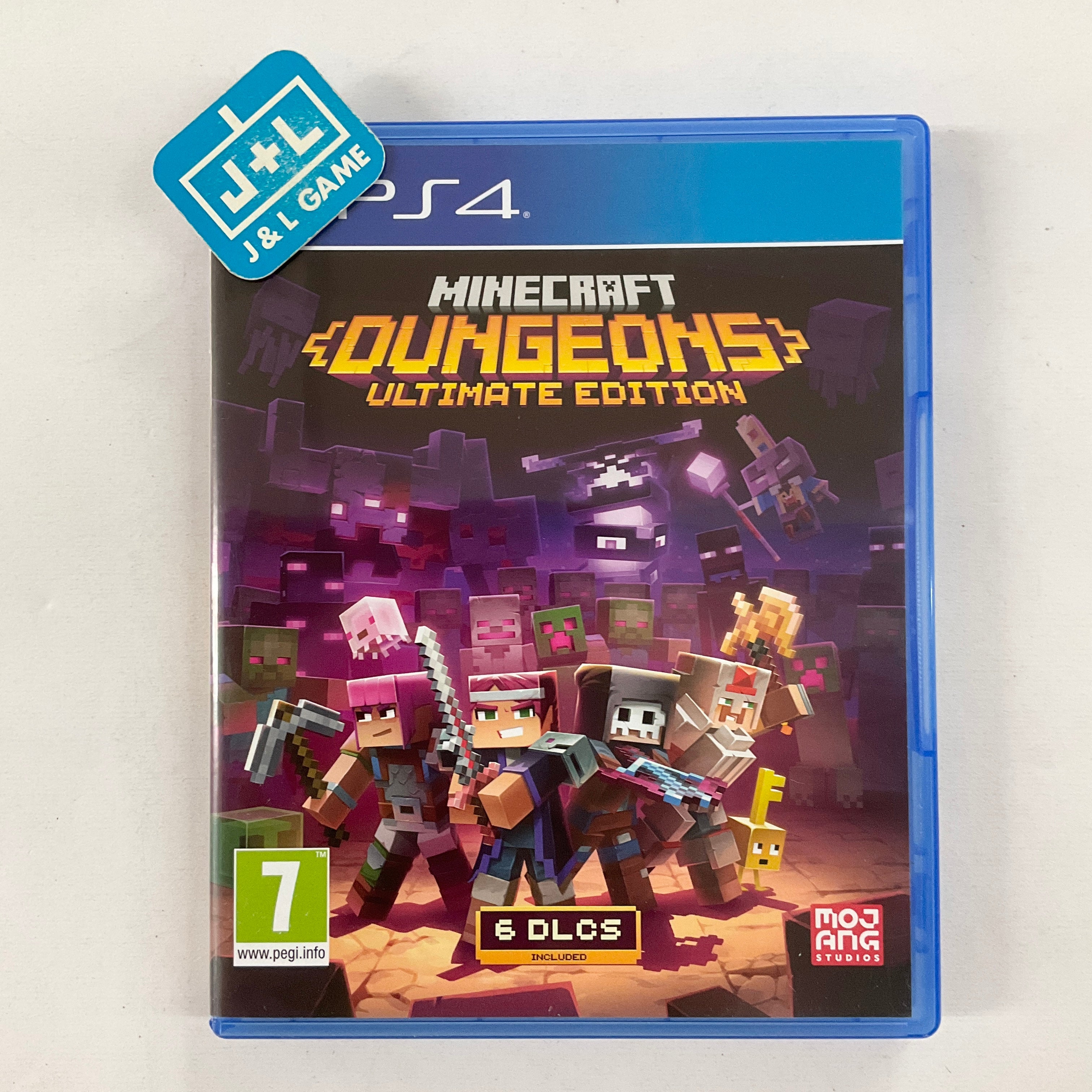 Minecraft Dungeons (Ultimate Edition) - (PS4) PlayStation 4 [Pre-Owned] (European Import) Video Games Mojang AB   