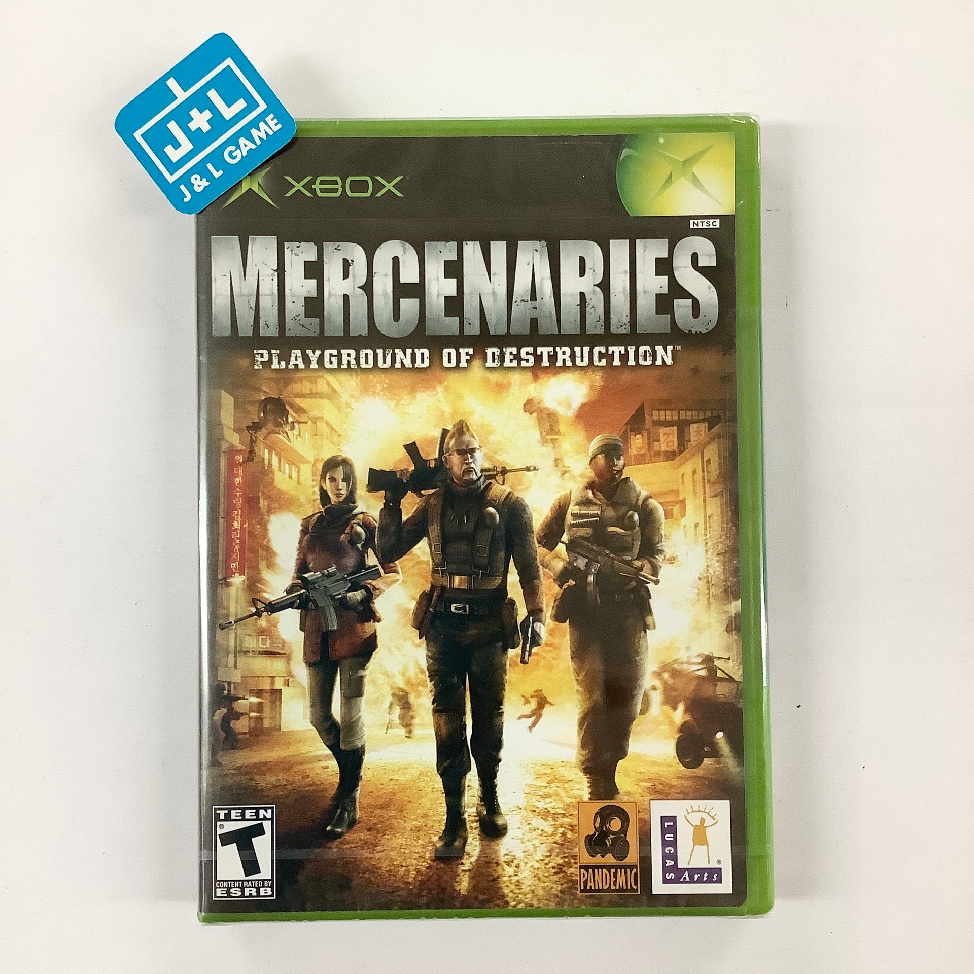 Mercenaries: Playground Of Destruction - PS2 - PAL - Avec Manuel - Comme Neuf