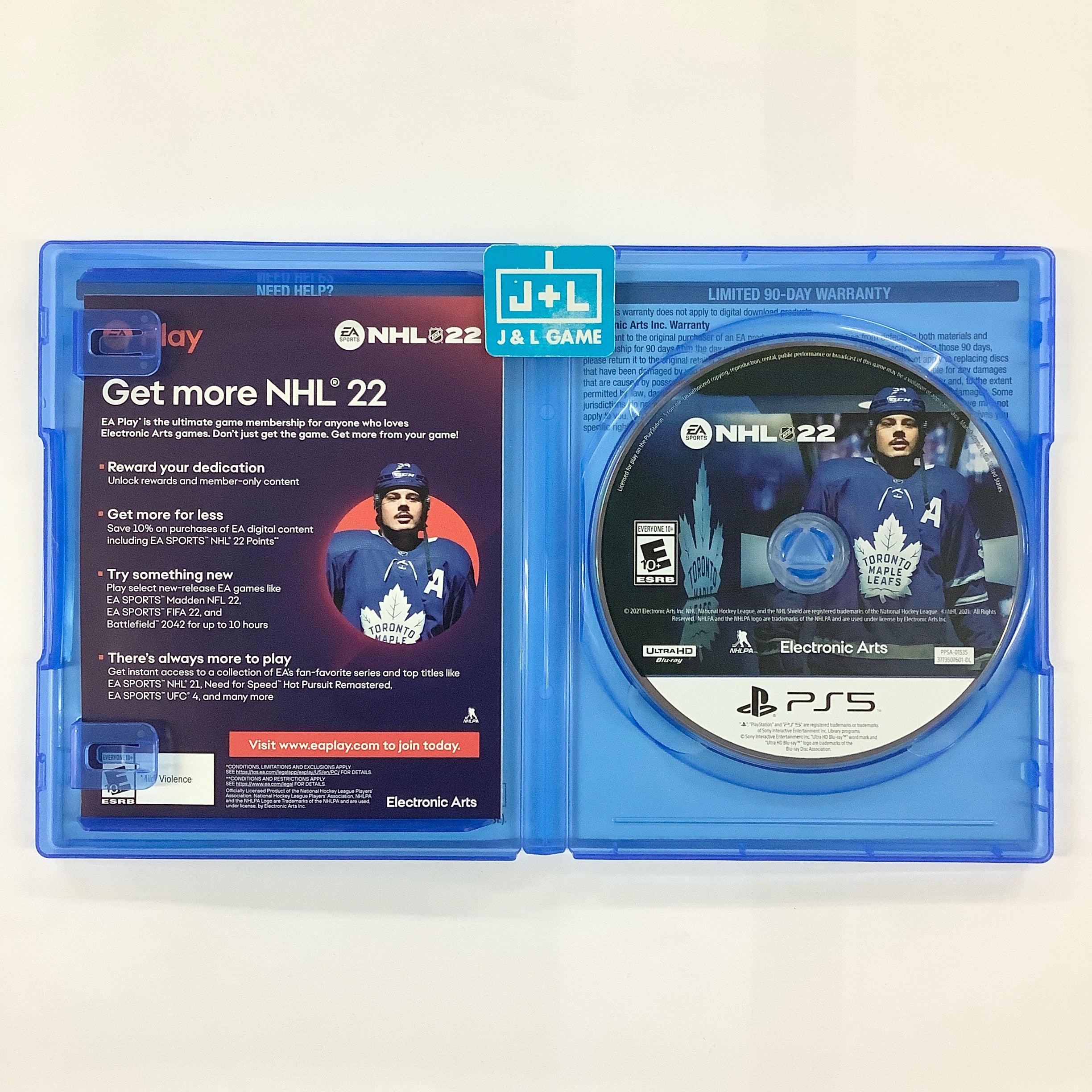 NHL 22 - (PS5) PlayStation 5 [UNBOXING] Video Games Electronic Arts   
