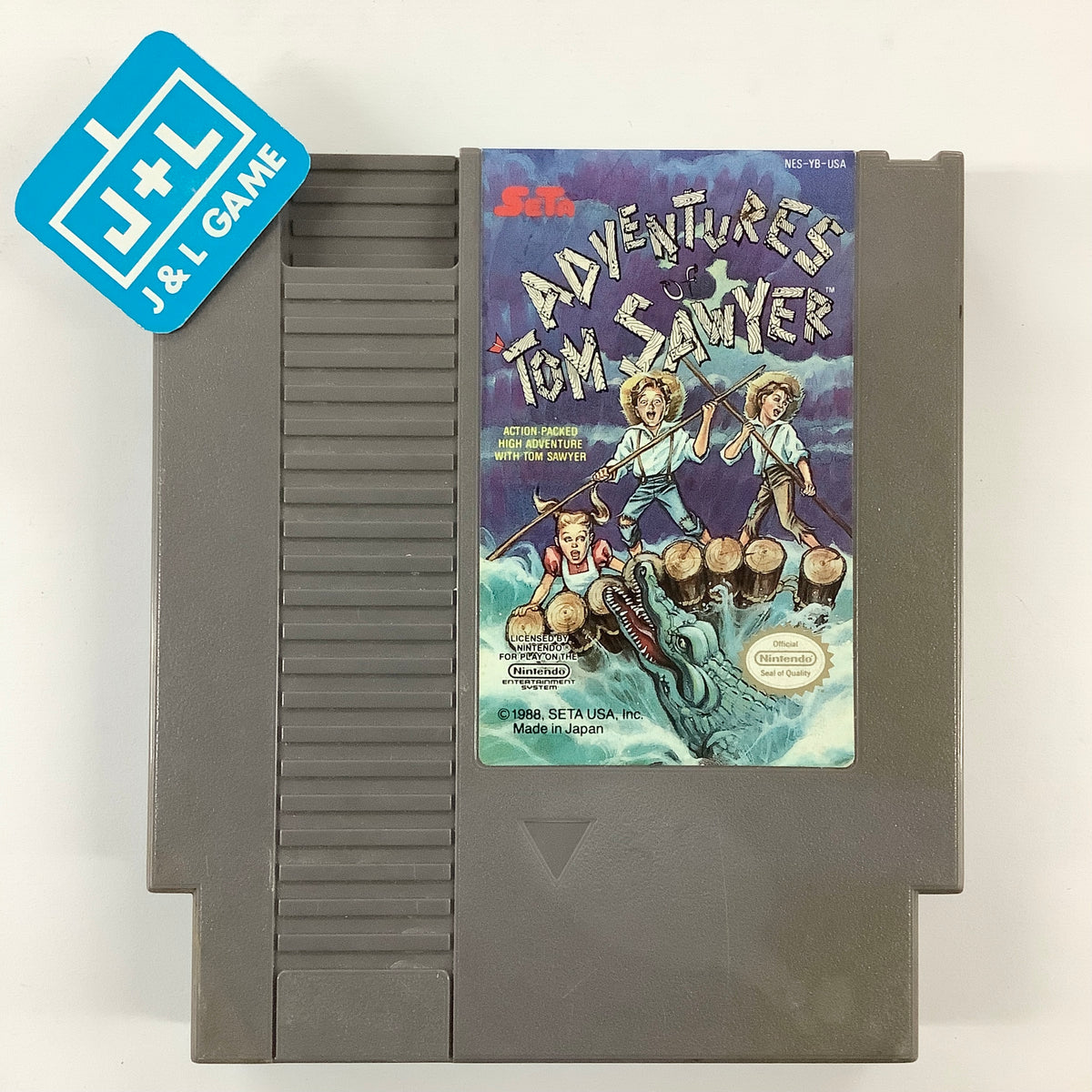 Seta Nes Adventures of Tom Sawyer - (NES) Nintendo Entertainment System [Pre-Ow ...