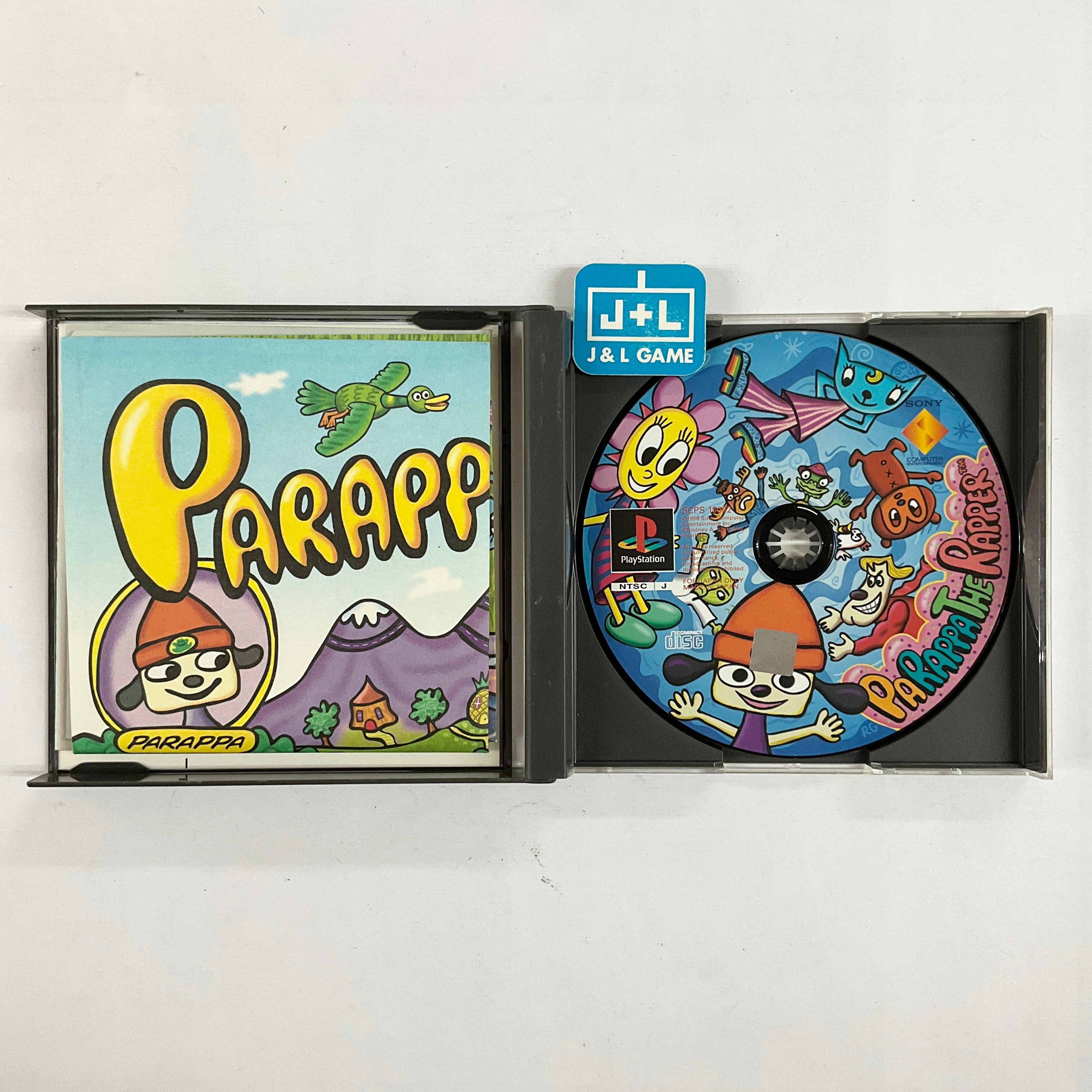 PaRappa the Rapper - (PS1) PlayStation 1 [Pre-Owned] (Japanese Import) Video Games SCEA   