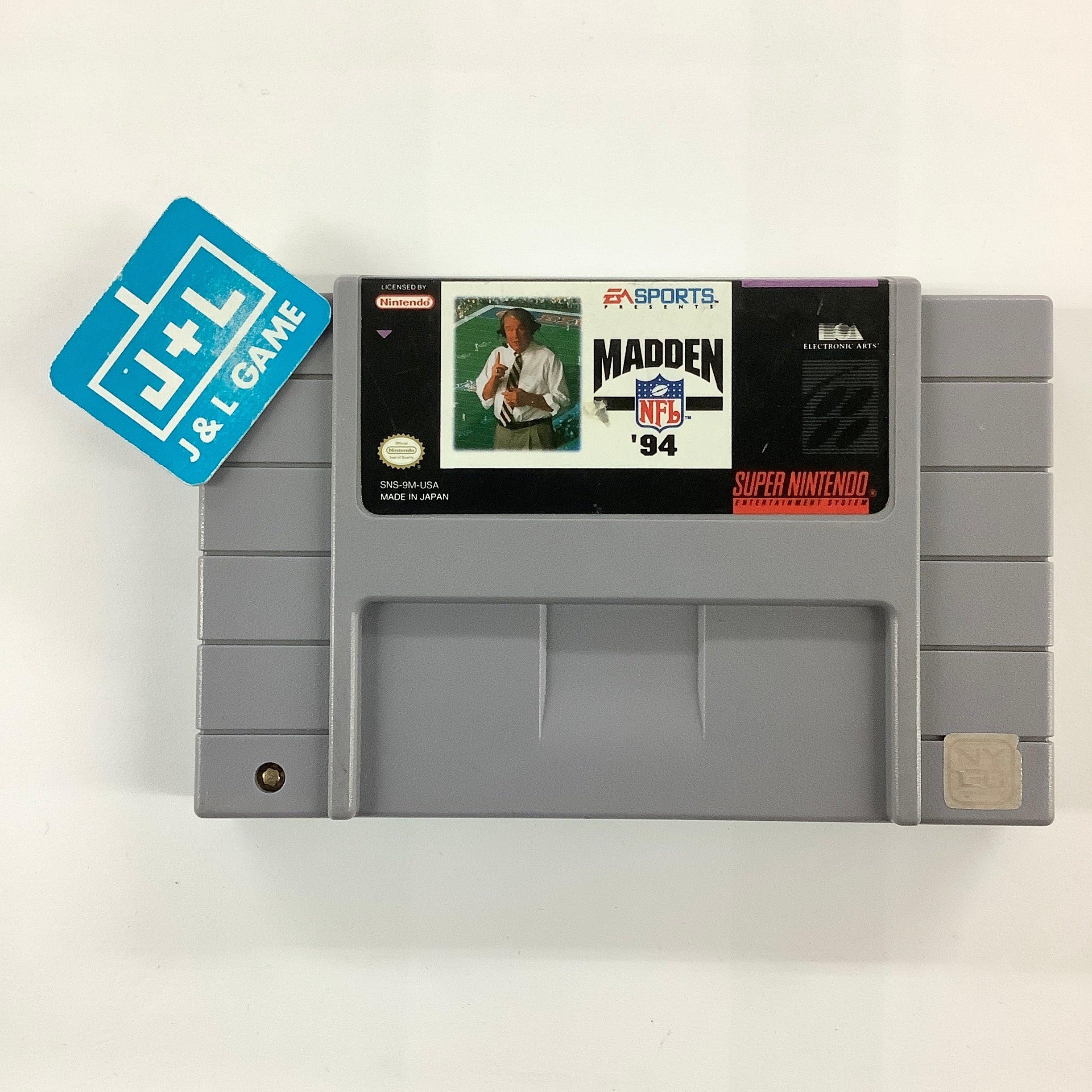 Madden Football '94 - (SNES) Super Nintendo [Pre-Owned] Video Games EA Sports   