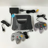 Nintendo 64 Hardware Console w/ Atomic Purple Controller (Black) - (N64) Nintendo 64 [Pre-Owned] Video Games Nintendo   