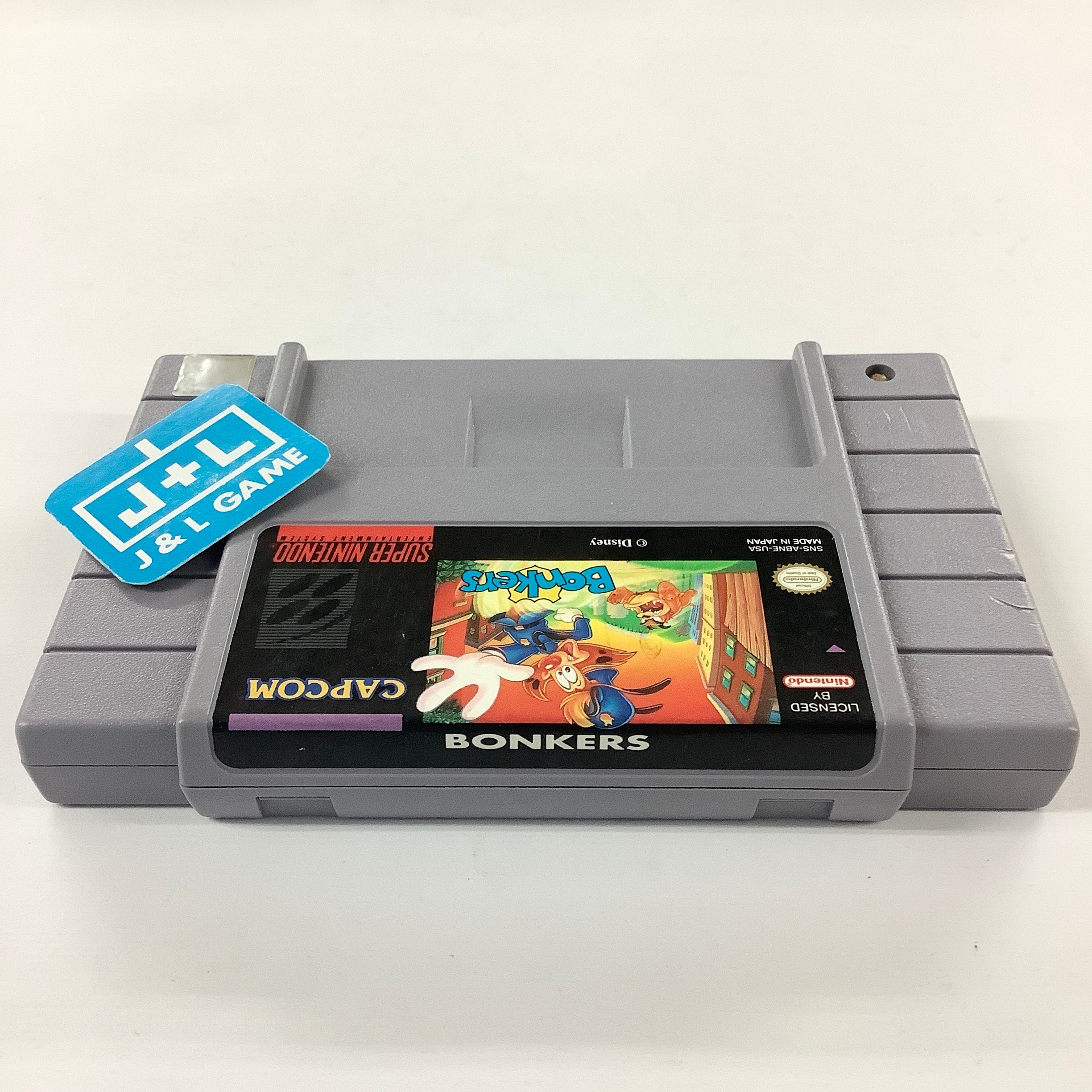 Bonkers - (SNES) Super Nintendo [Pre-Owned] Video Games Capcom   