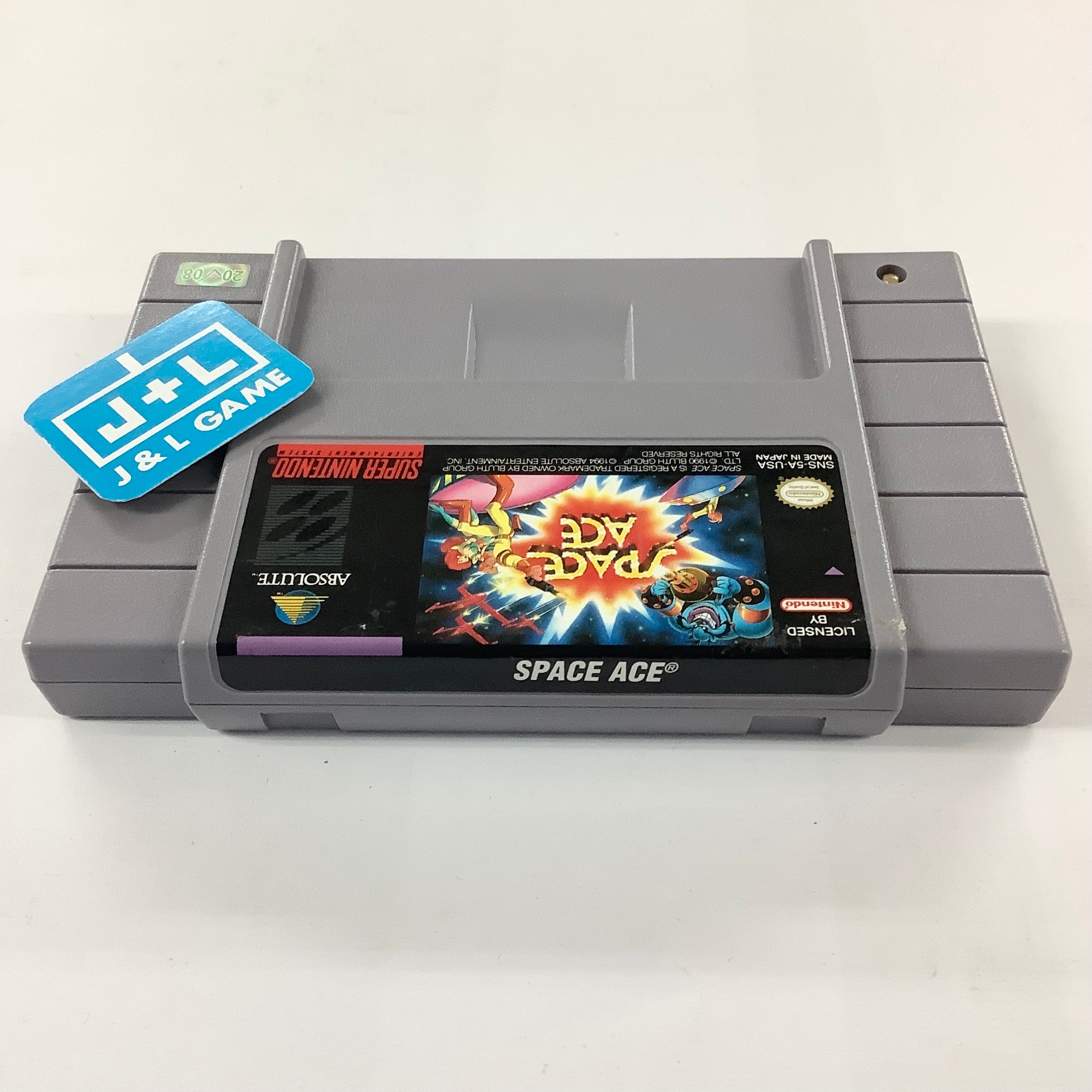 Space Ace - (SNES) Super Nintendo [Pre-Owned] Video Games Absolute Entertainment   