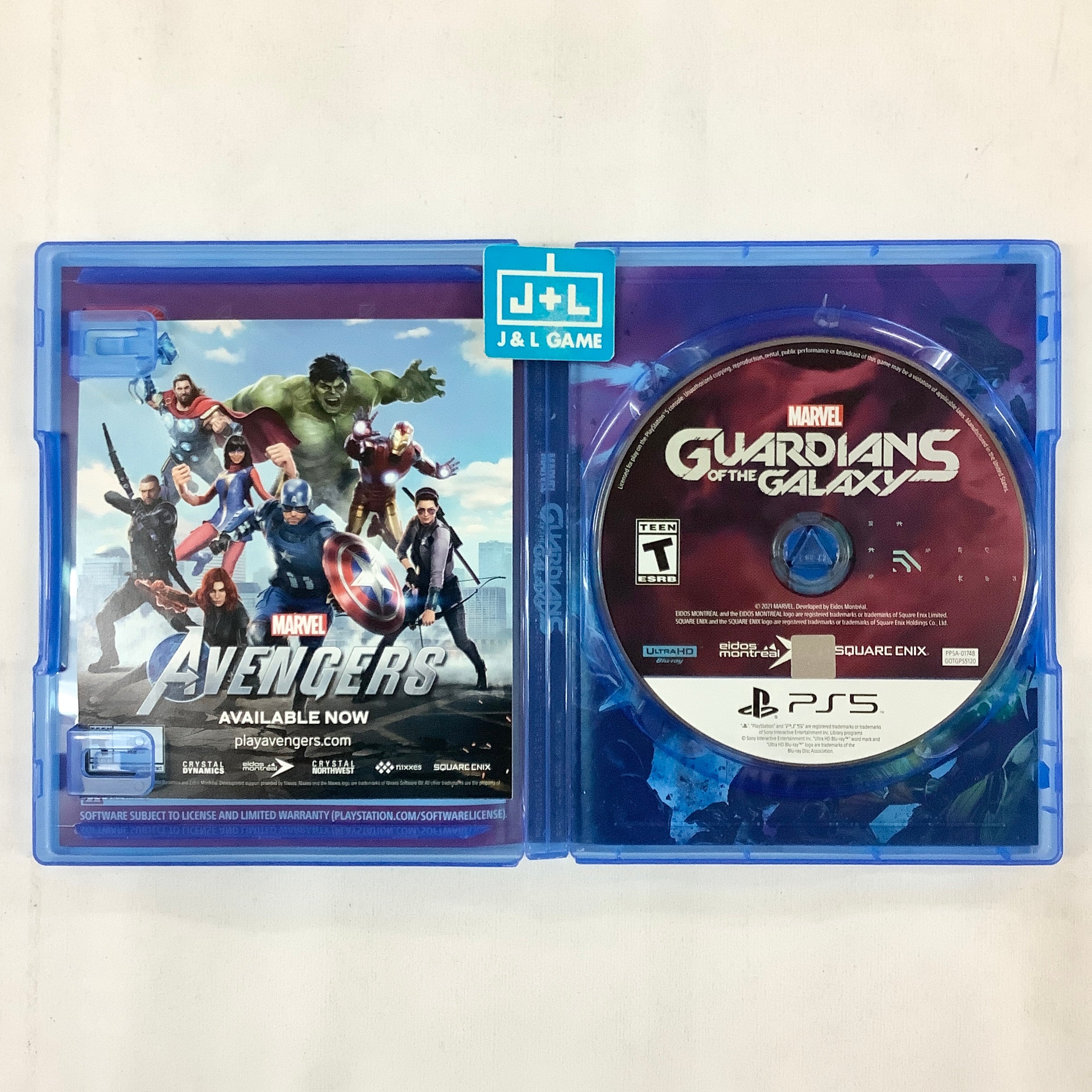 Marvel’s Guardians of the Galaxy - (PS5) PlayStation 5 [Pre-Owned] Video Games Square Enix   