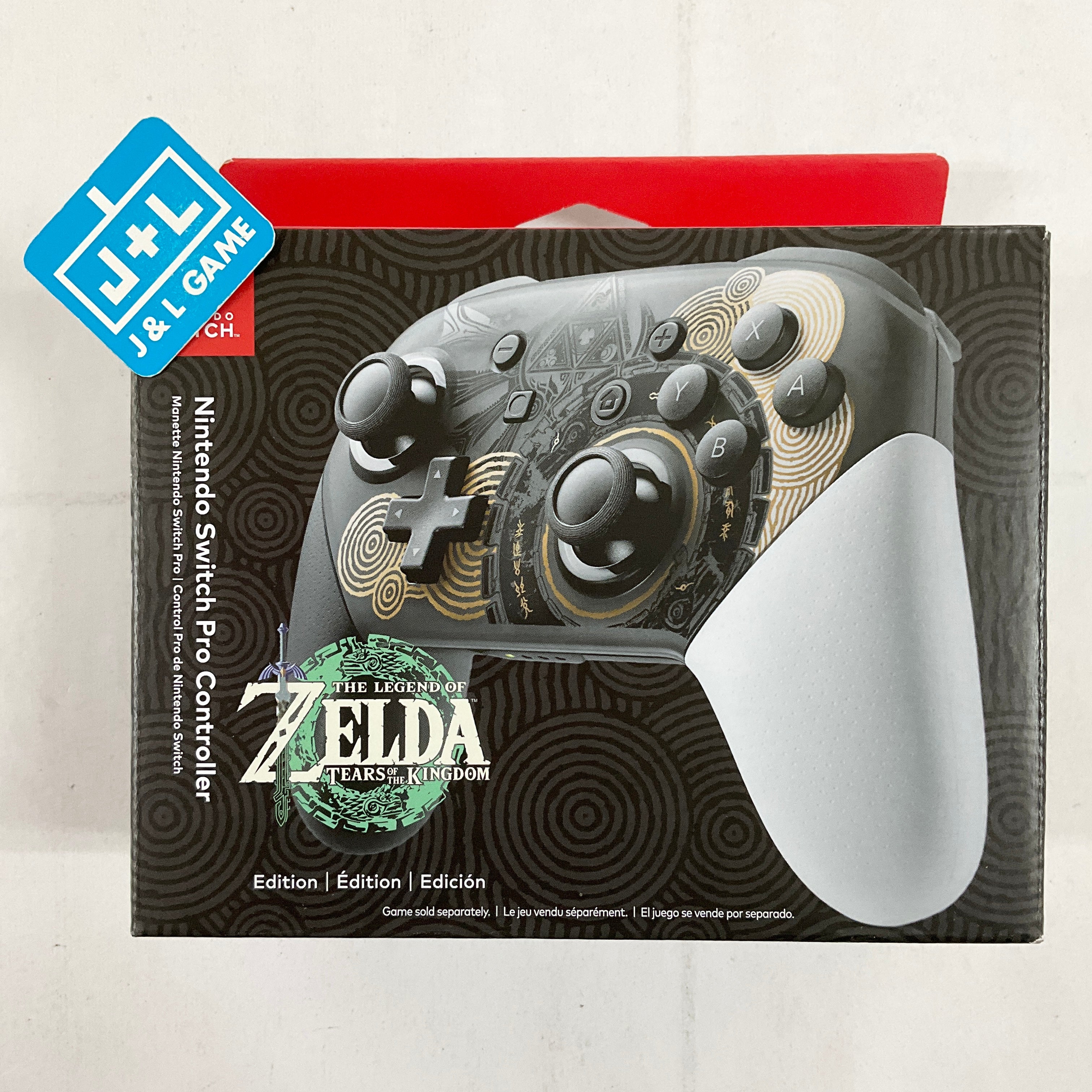 Nintendo Switch Pro Controller (The Legend of Zelda: Tears of the Kingdom Edition) - (NSW) Nintendo Switch Accessories Nintendo   