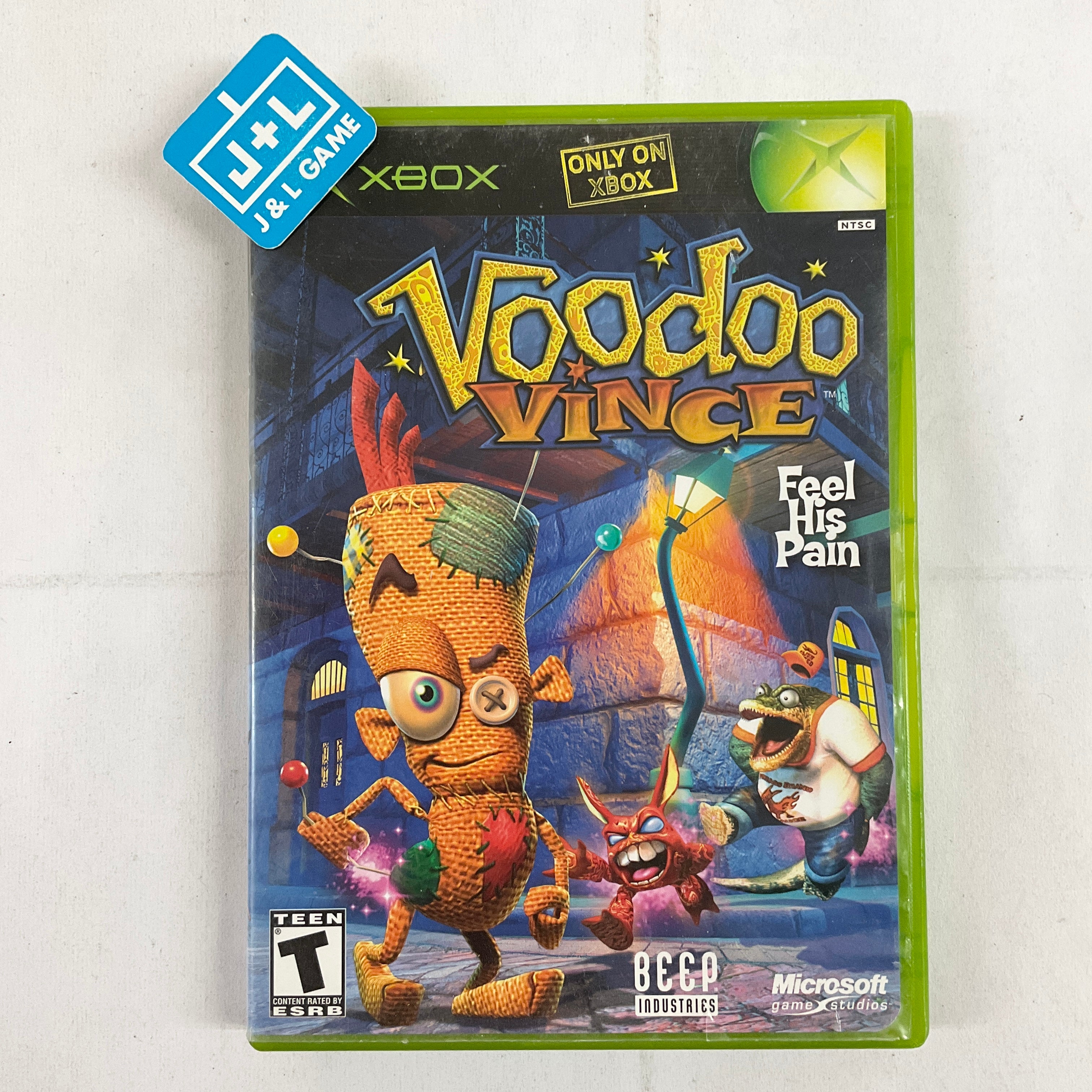 Voodoo Vince - (XB) Xbox [Pre-Owned] Video Games Microsoft Game Studios   