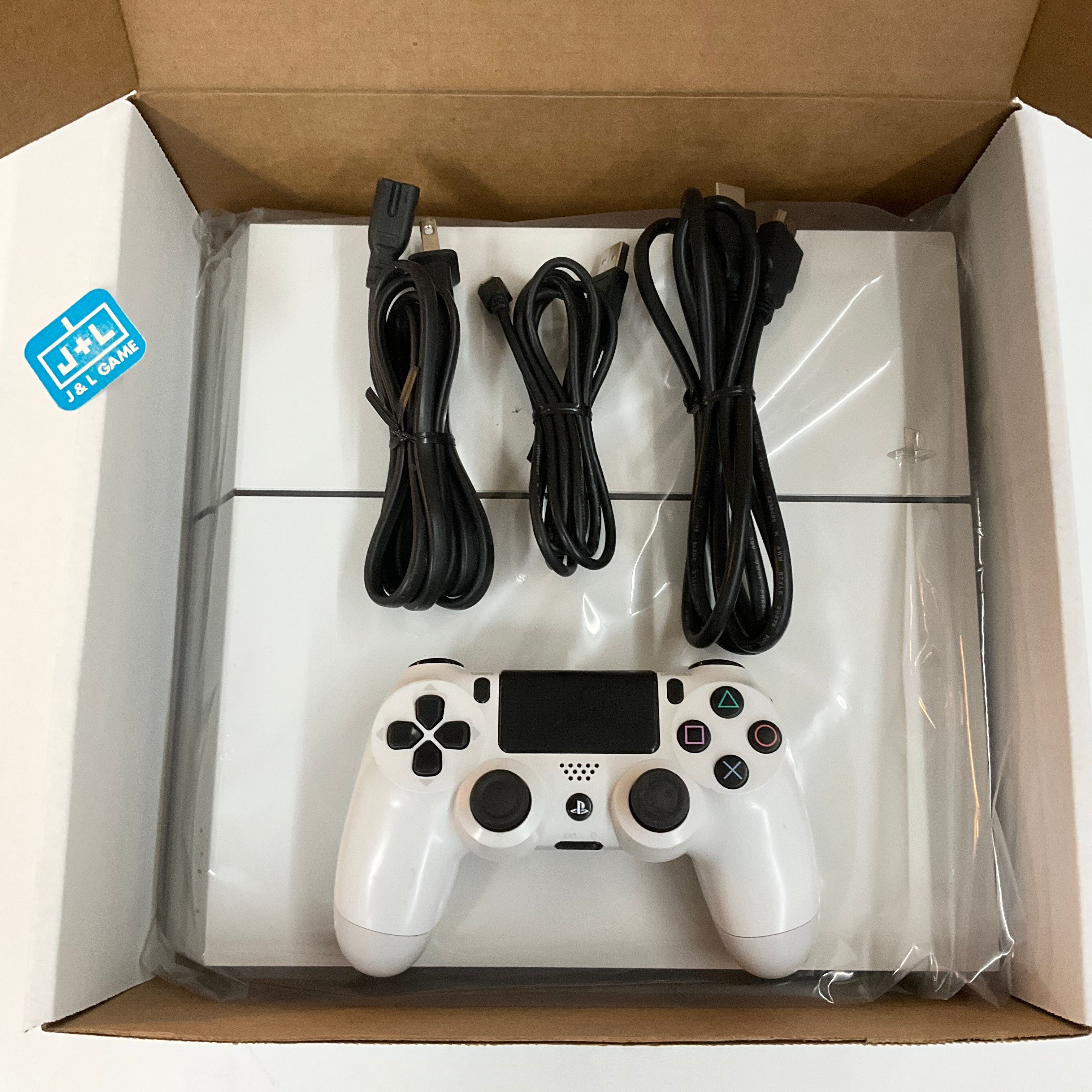 SONY PlayStation 4 Console 500 GB (White) - (PS4) PlayStation 4 [Pre-Owned] Consoles Sony
