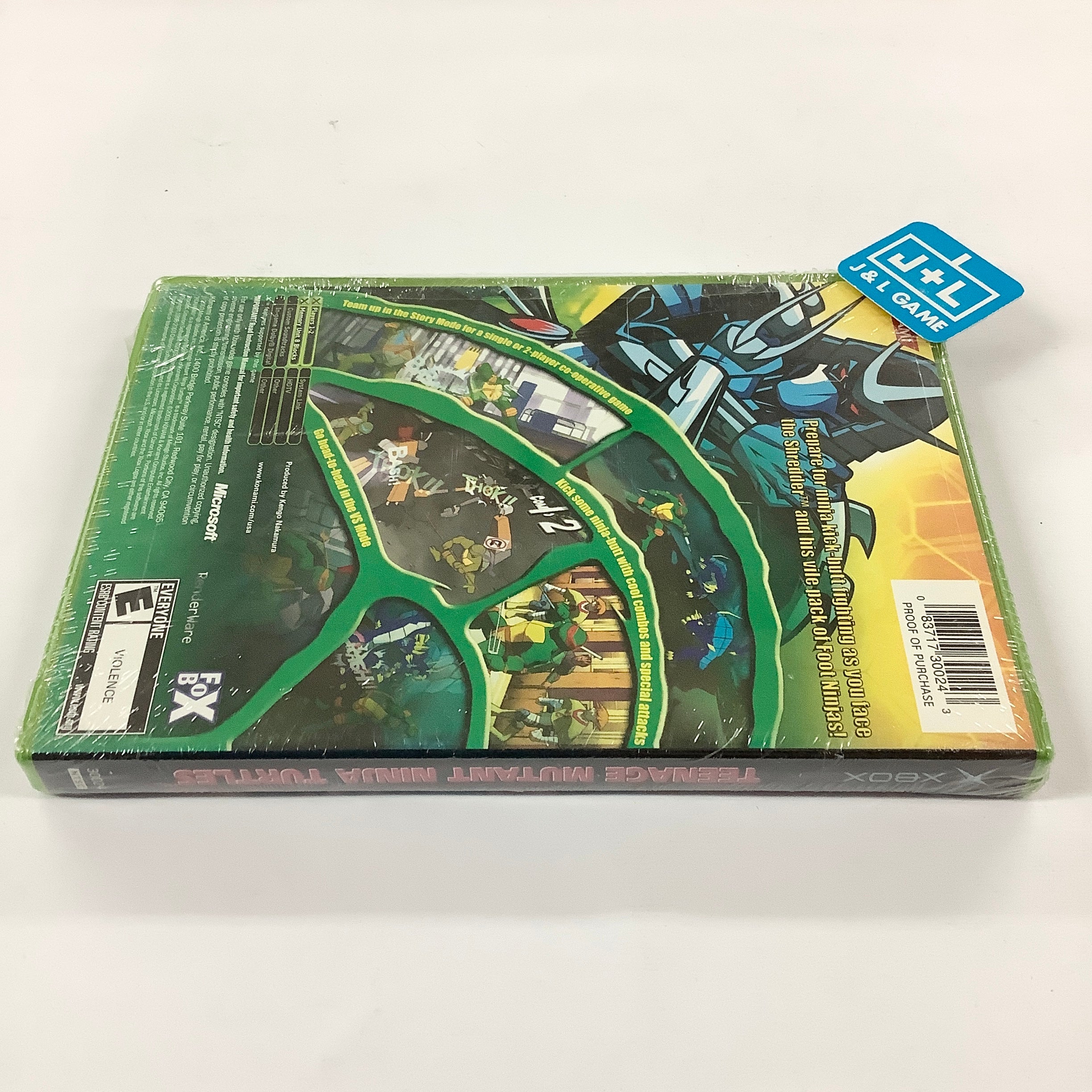 Teenage Mutant Ninja Turtles - (XB) Xbox Video Games Konami   