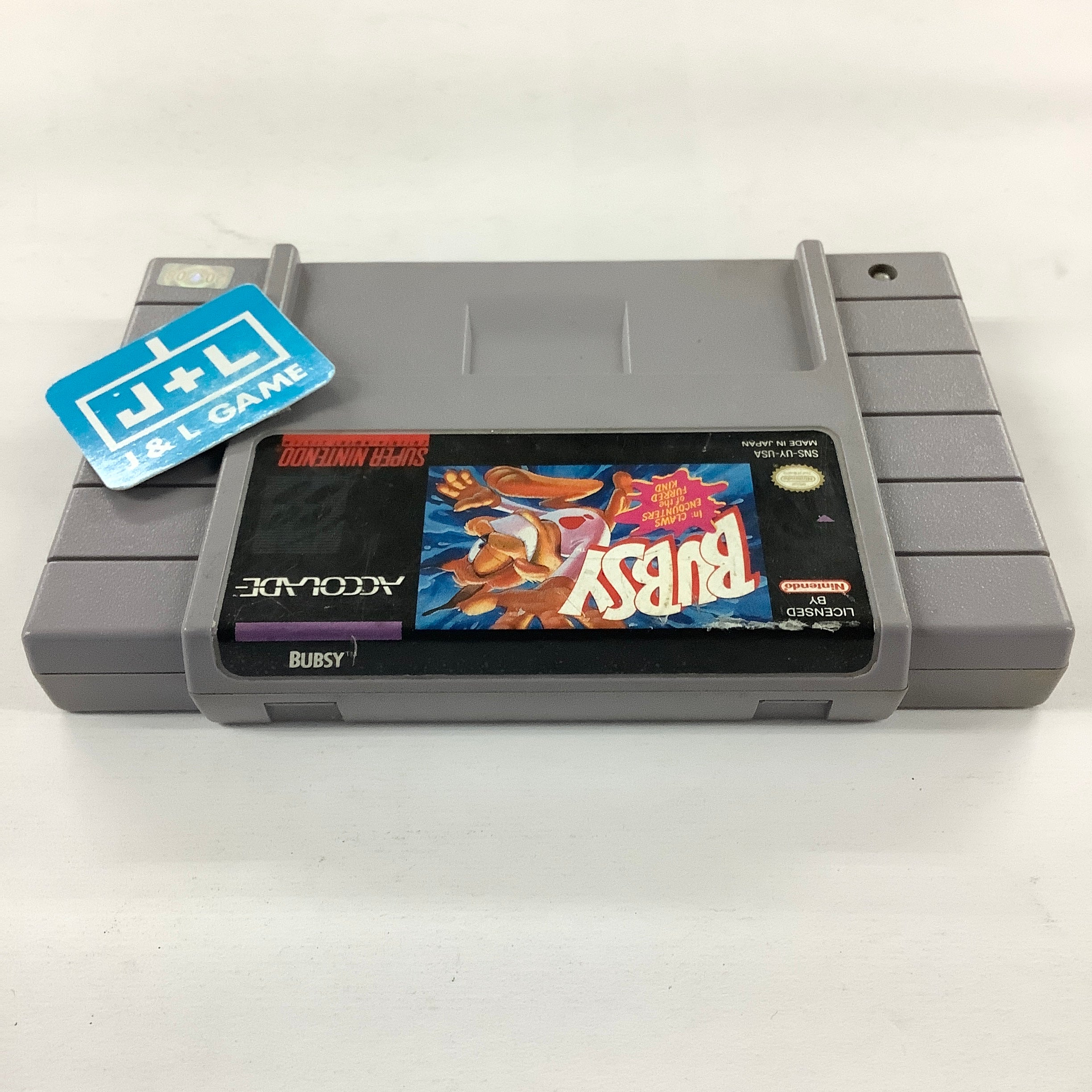 Bubsy in: Claws Encounters of the Furred Kind - (SNES) Super Nintendo [Pre-Owned] Video Games Accolade   