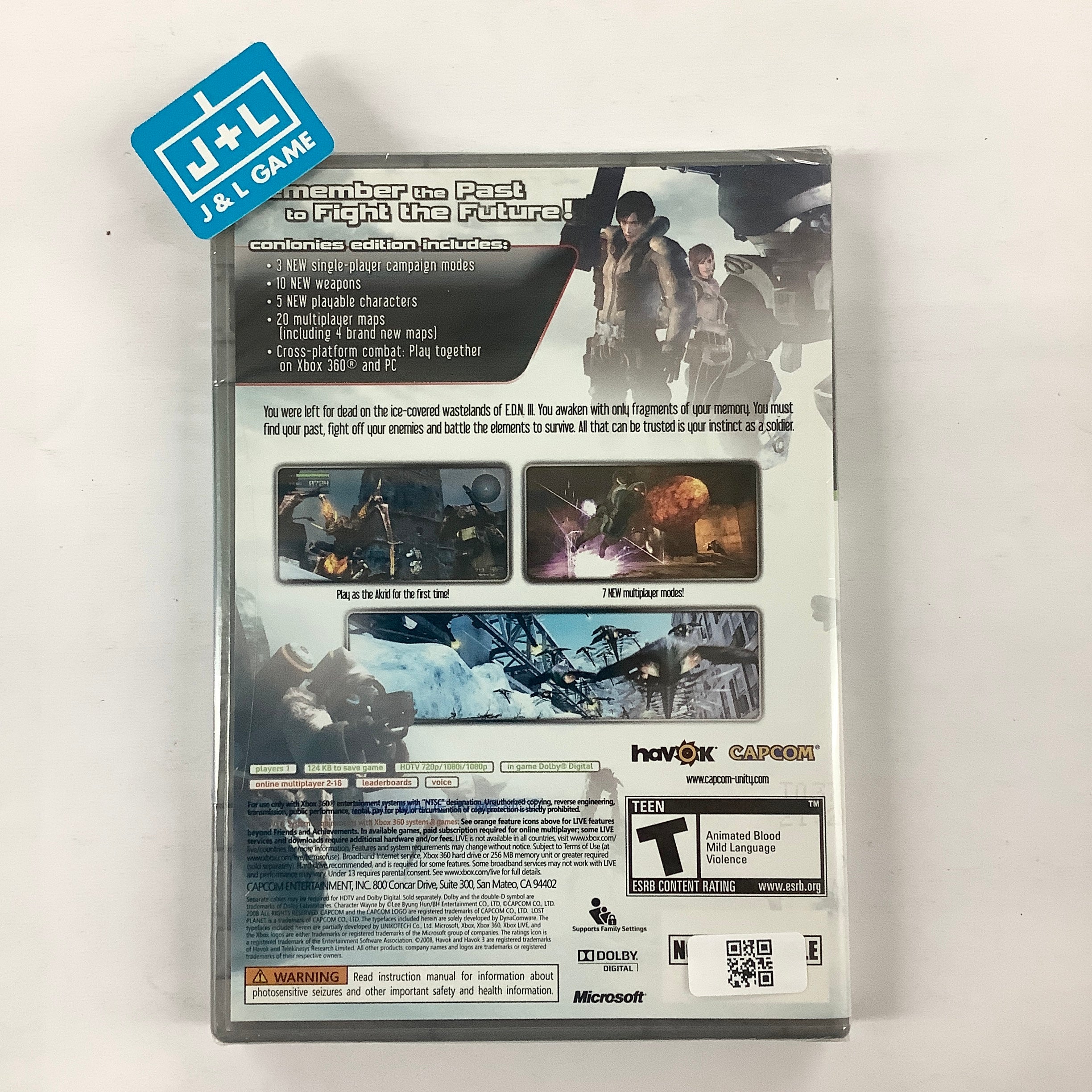 Lost Planet: Extreme Condition Colonies Edition (Platinum Hits) - Xbox 360 Video Games Capcom   