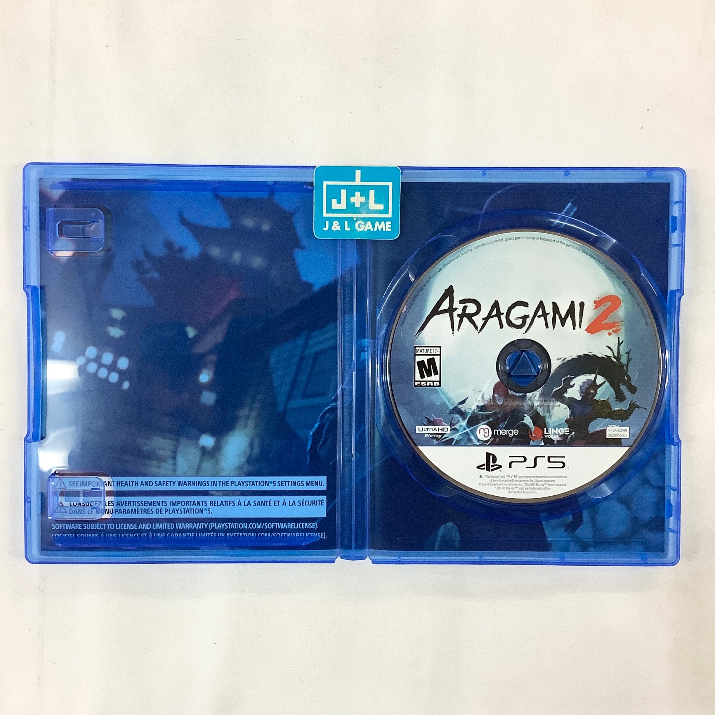 Aragami 2 - (PS5) PlayStation 5 [UNBOXING] Video Games Merge Games   