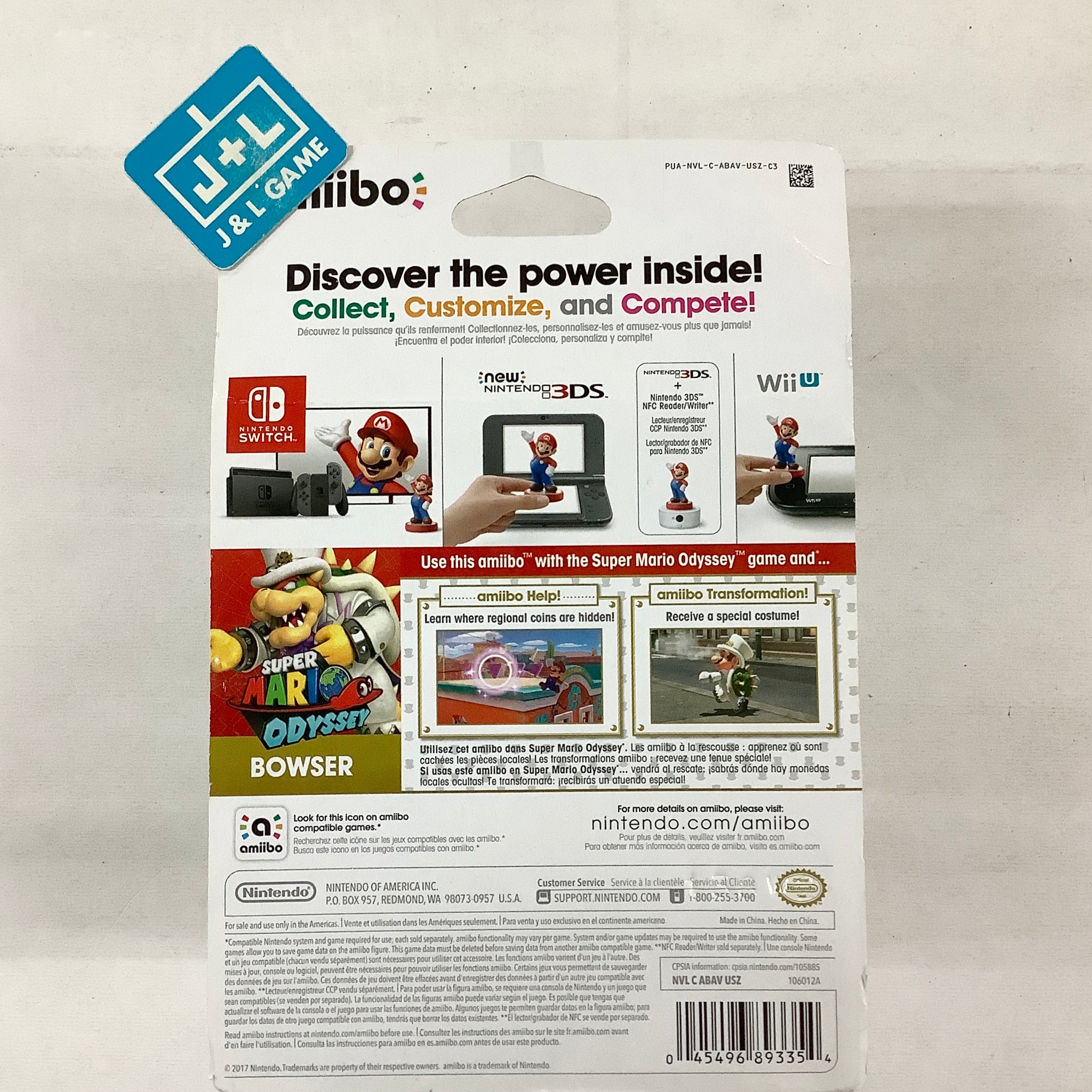Bowser Wedding Outfit (Super Mario Odyssey) - Nintendo Switch Amiibo Amiibo Nintendo   