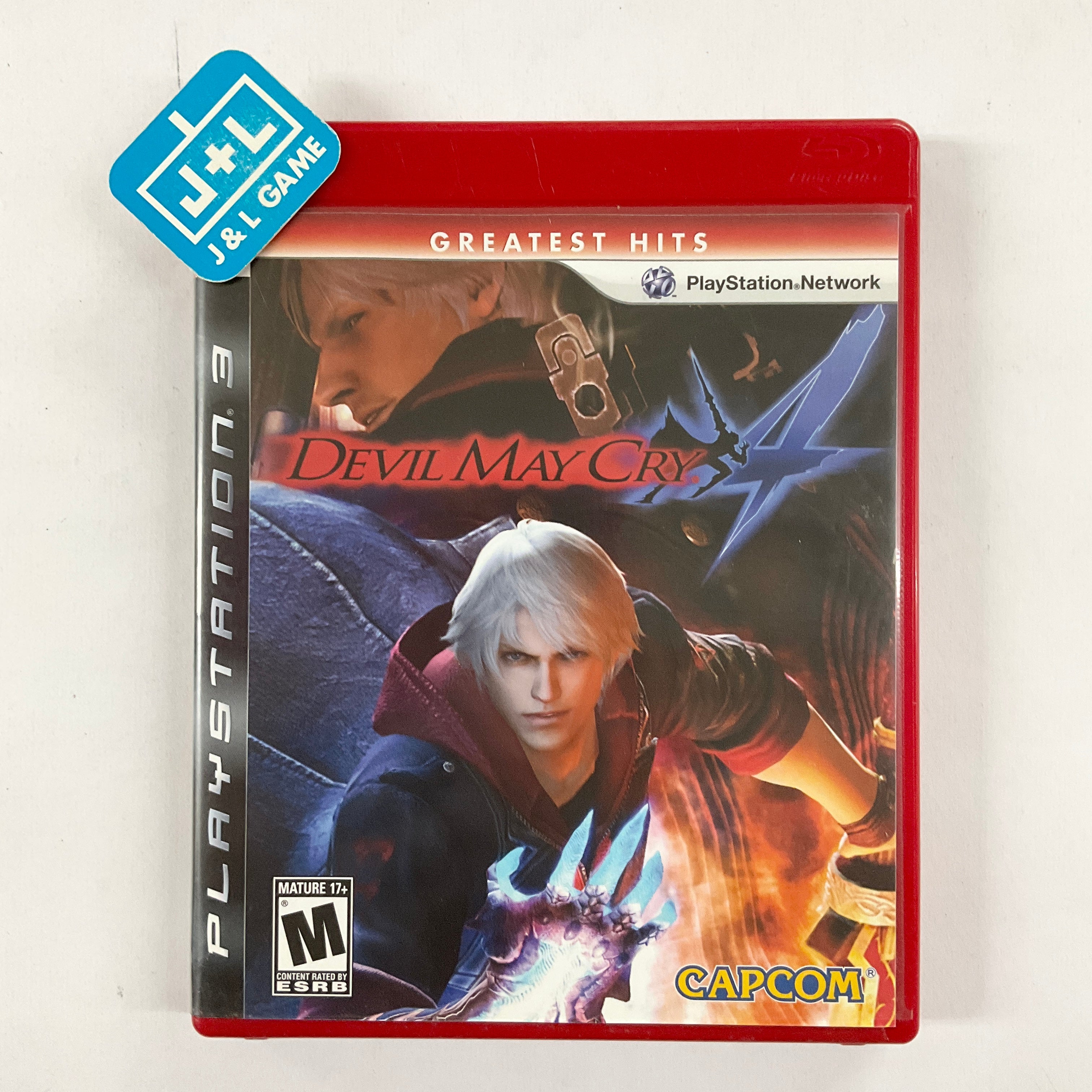 Devil May Cry 4 (Greatest Hits) - (PS3) PlayStation 3 [Pre-Owned] Video Games Capcom   