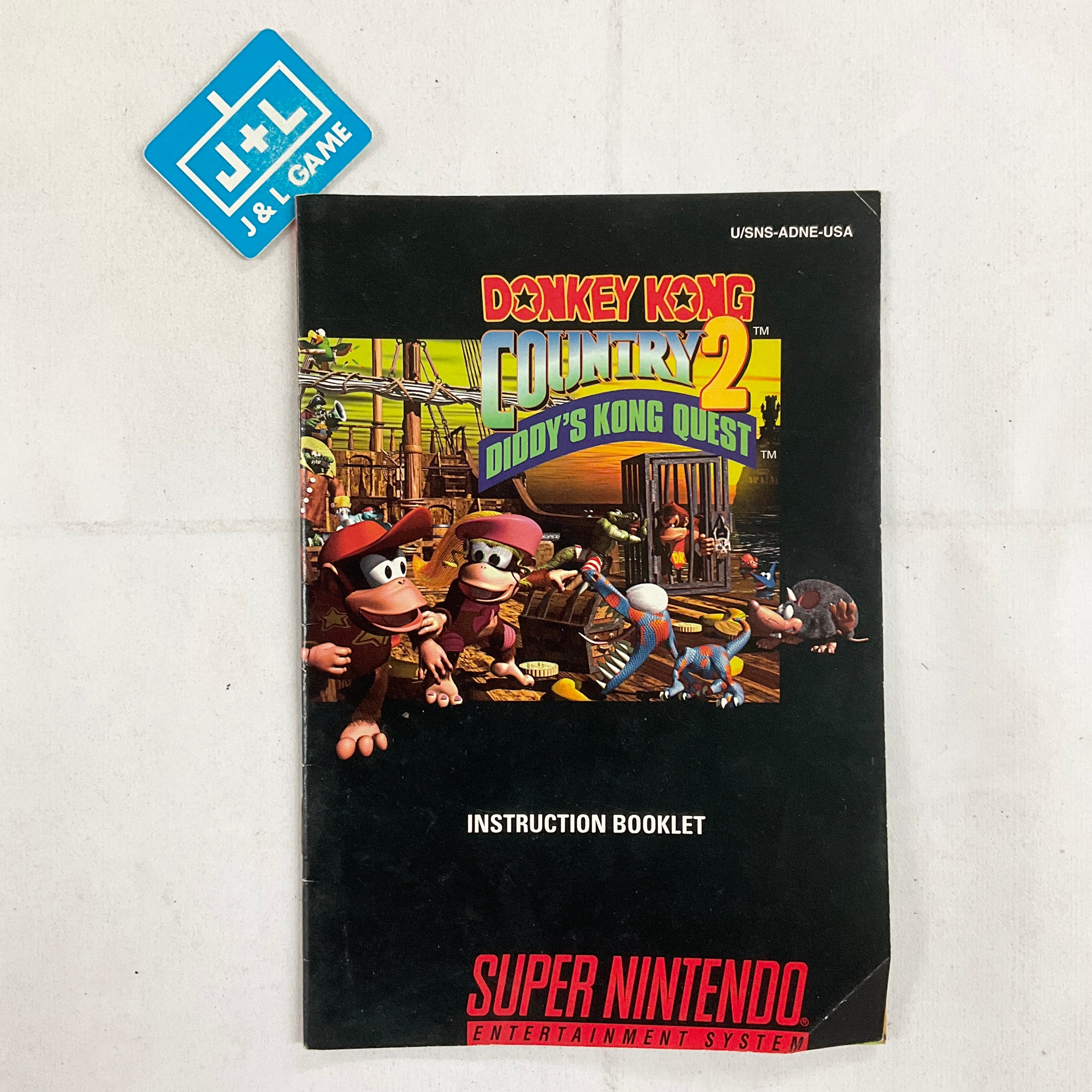 Donkey Kong Country 2: Diddy's Kong Quest (Player's Choice) - (SNES) Super Nintendo [Pre-Owned] Video Games Nintendo   