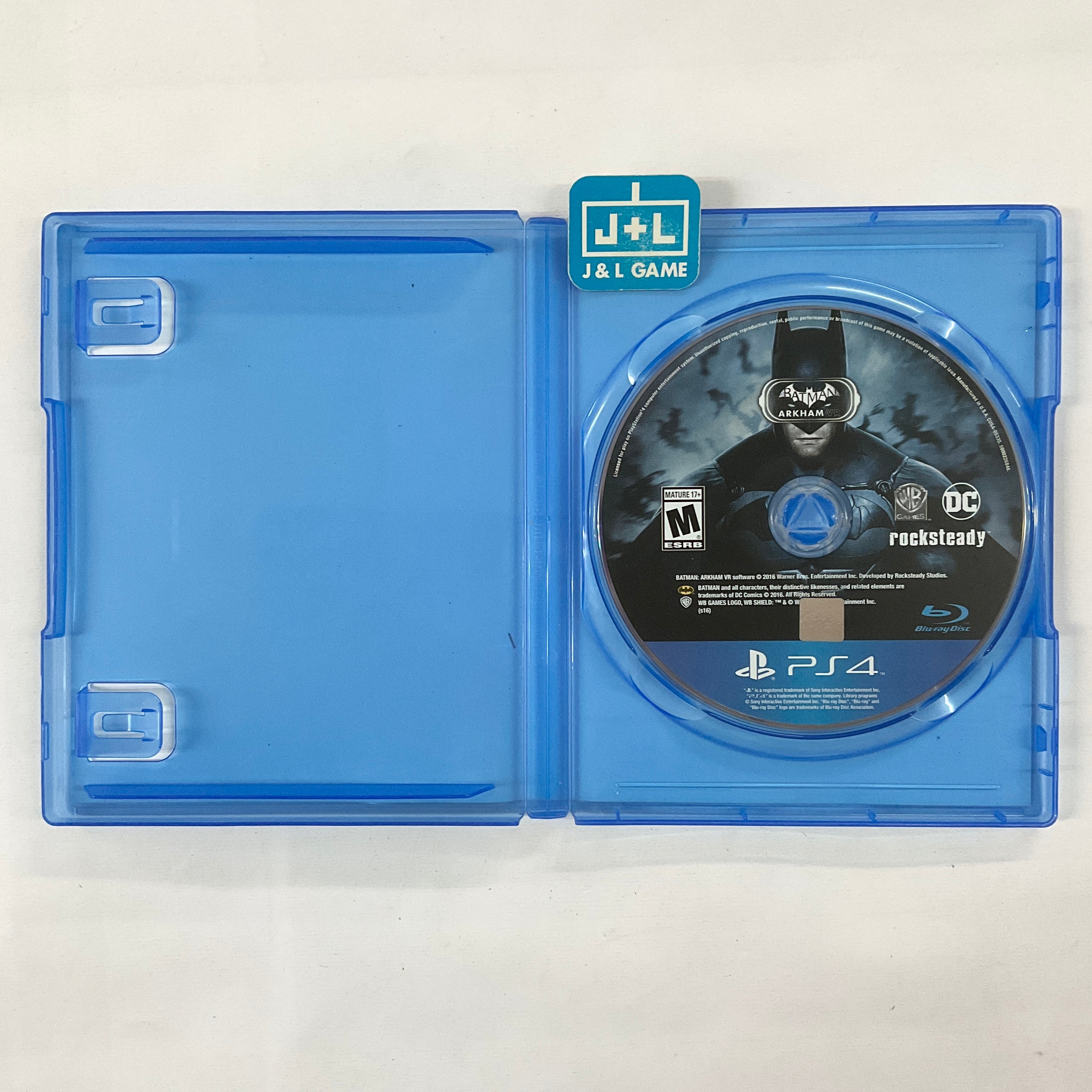 Batman: Arkham VR (PlayStation VR) - (PS4) PlayStation 4 [Pre-Owned] Video Games Warner Bros. Interactive Entertainment   
