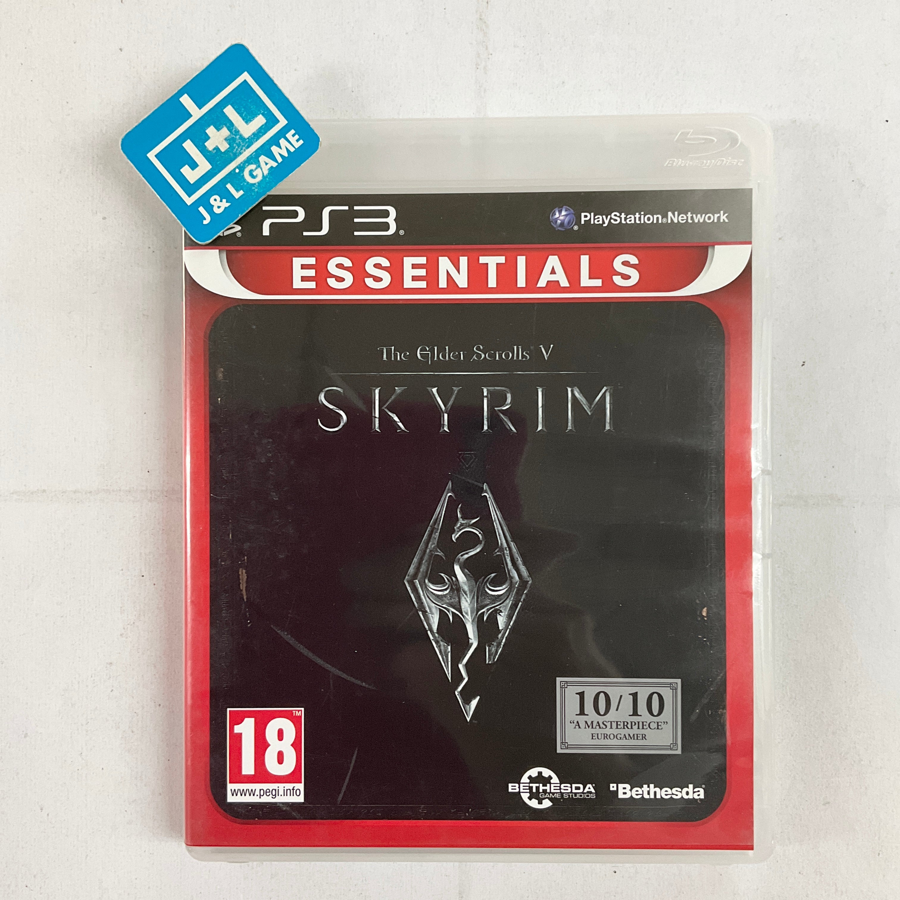 The Elder Scrolls V: Skyrim (Essentials) - (PS3) Playstation 3 [Pre-Owned] (European Import) Video Games Bethesda   