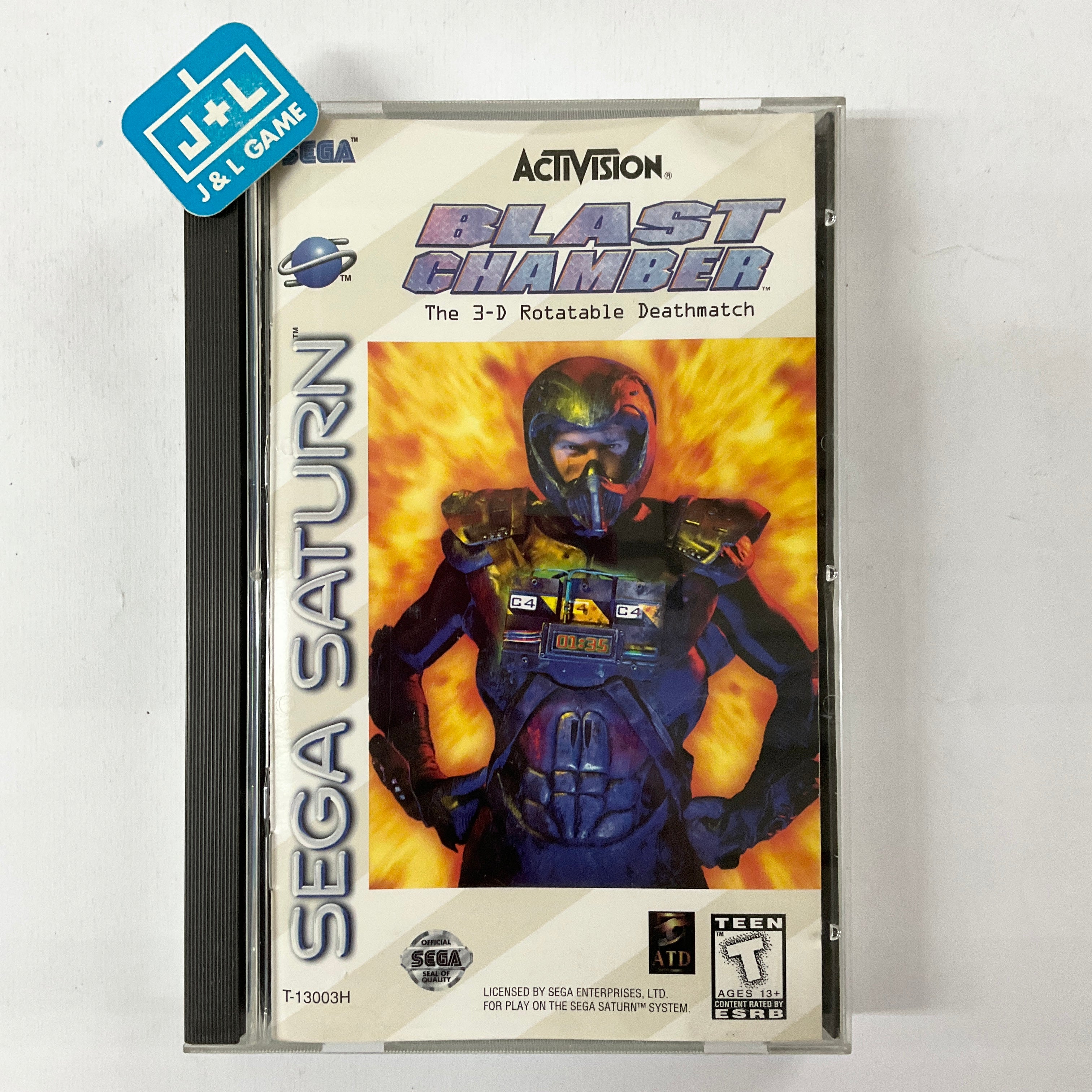 Blast Chamber - (SS) SEGA Saturn [Pre-Owned] Video Games Activision   