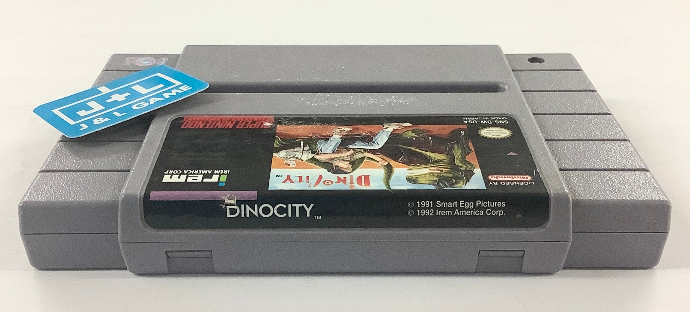 Dinocity - (SNES) Super Nintendo [Pre-Owned] Video Games Irem   
