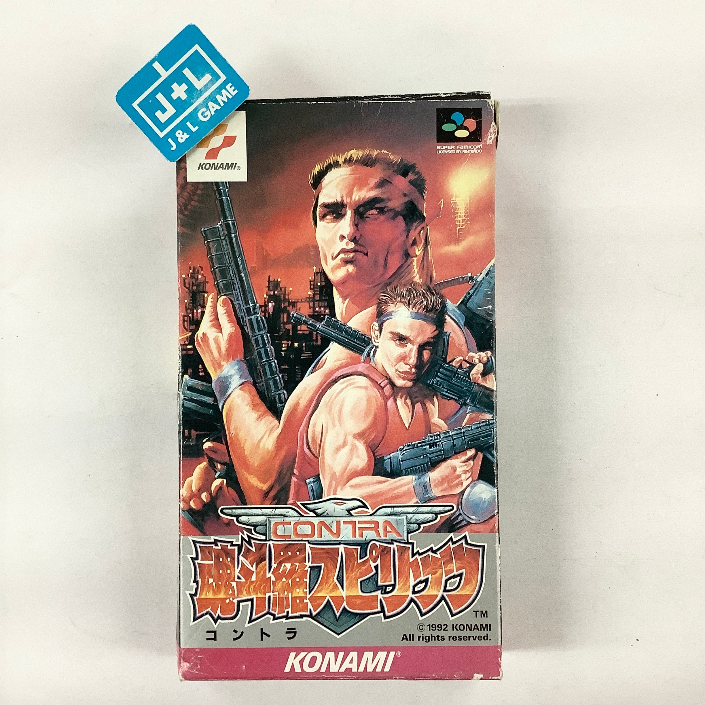 Contra Spirits - (SFC) Super Famicom [Pre-Owned] (Japanese Import) Video Games Konami   