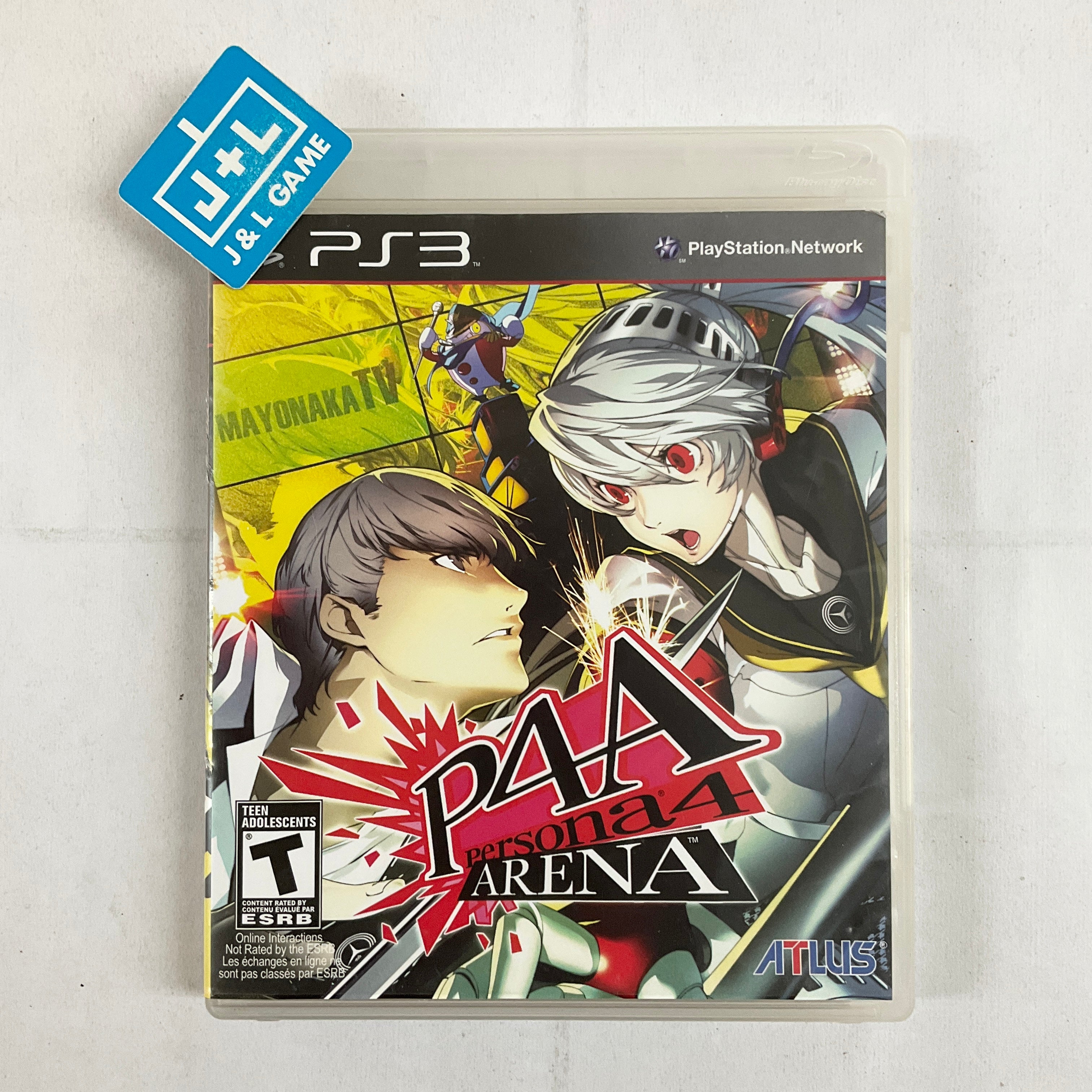 Persona 4 Arena - (PS3) PlayStation 3 [Pre-Owned] Video Games Atlus   