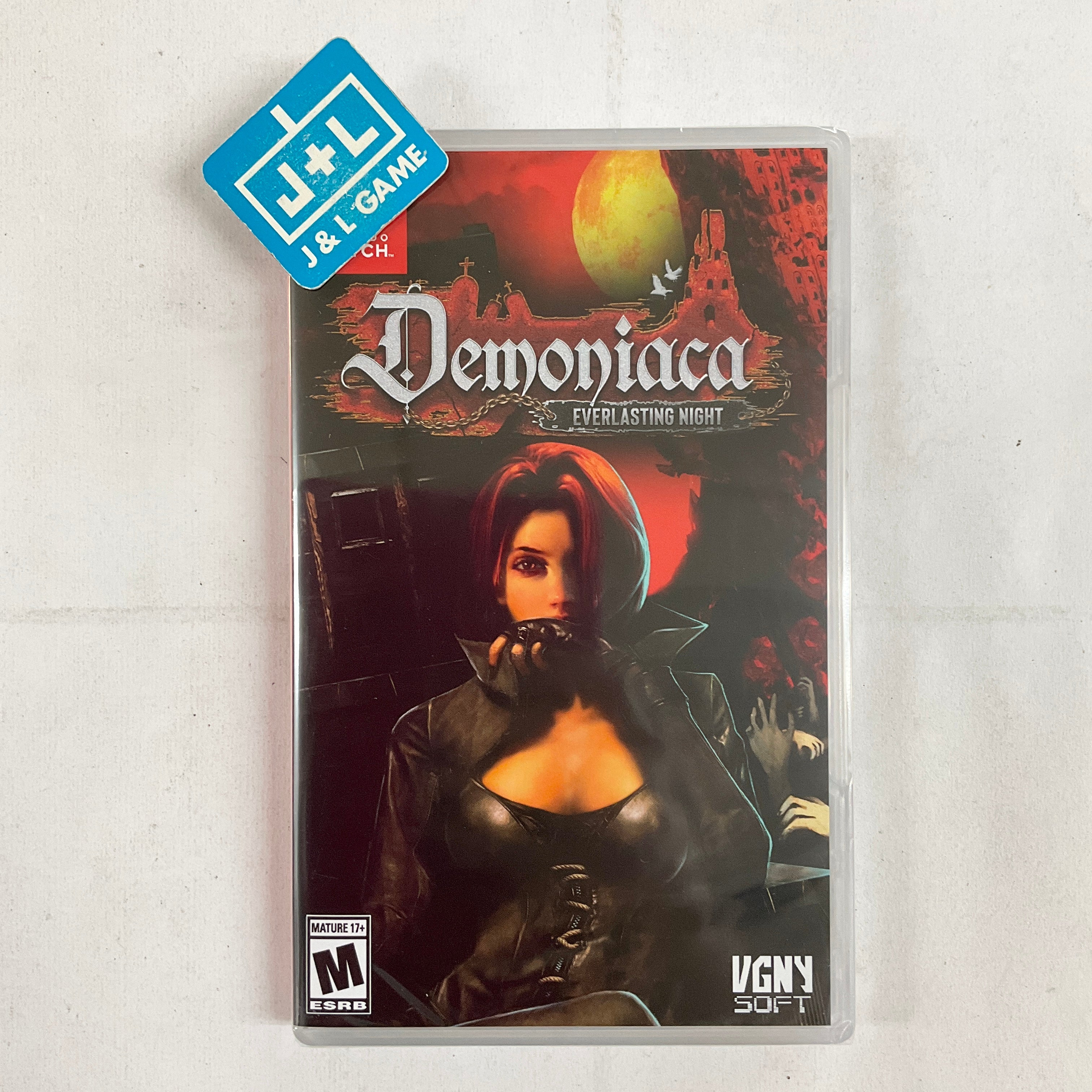 DEMONIACA EVERLASTING NIGHT - ELITE EDITION - SWITCH USA NEW Game In Englishesit Vgny Soft 005 0196852811441 DEMONIACA EVERLASTING NIGHT - ELITE EDITION - SWITCH USA NEW Game In Englishesit Vgny Soft 005 0196852811441