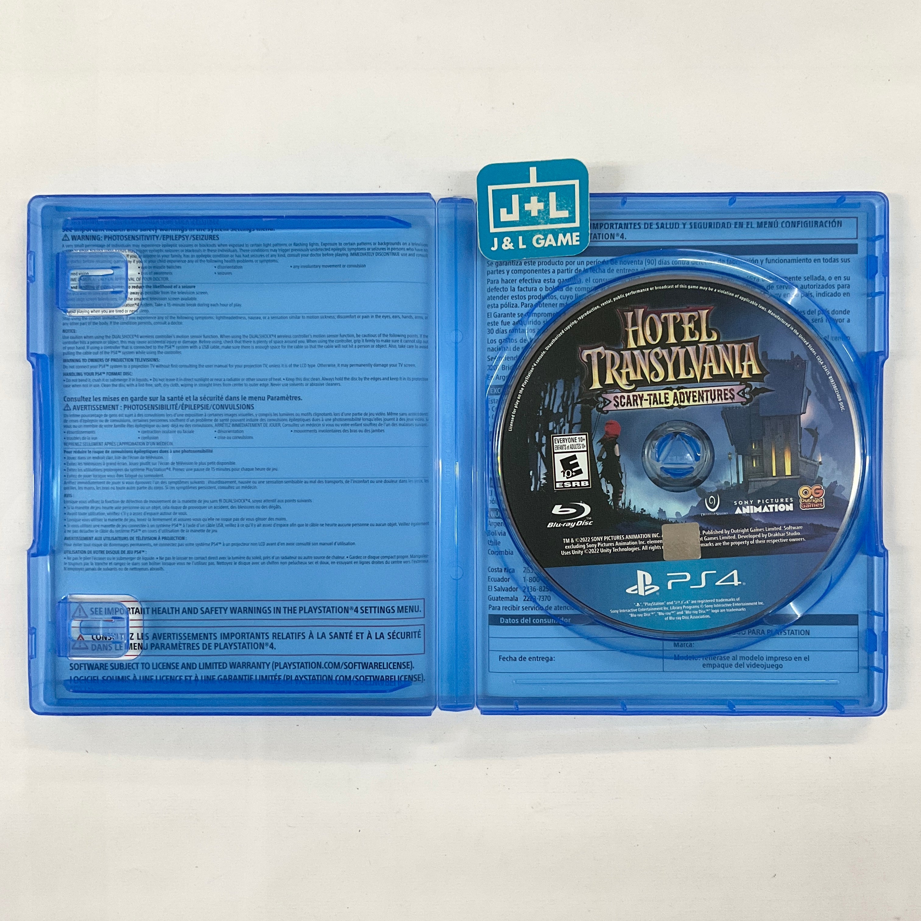 Hotel Transylvania: Scary-Tale Adventures - (PS4) PlayStation 4 [Pre-Owned] Video Games Outright Games   