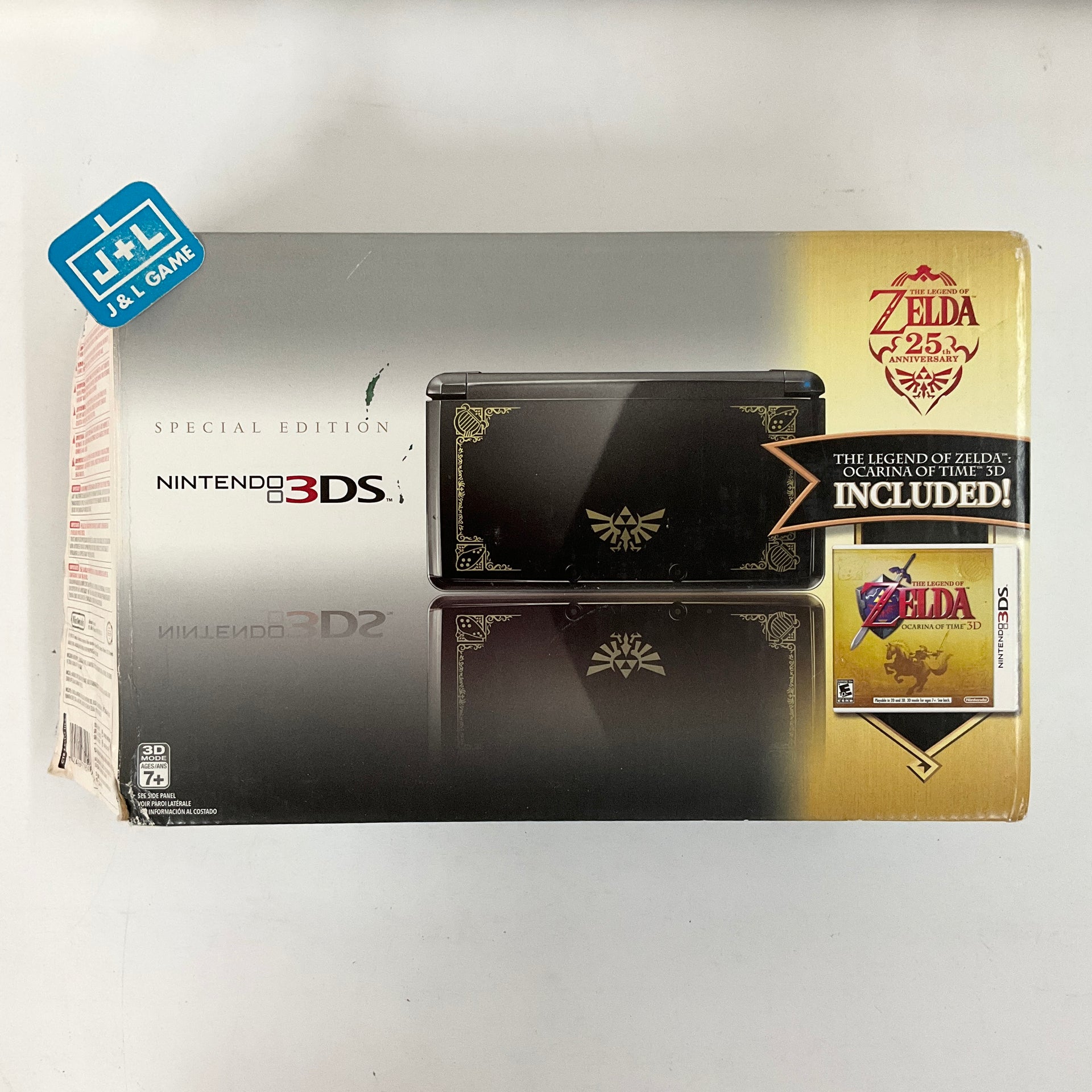 25th Anniversary Ocarina Of Time 3ds Xl Nintendo 3ds Zelda