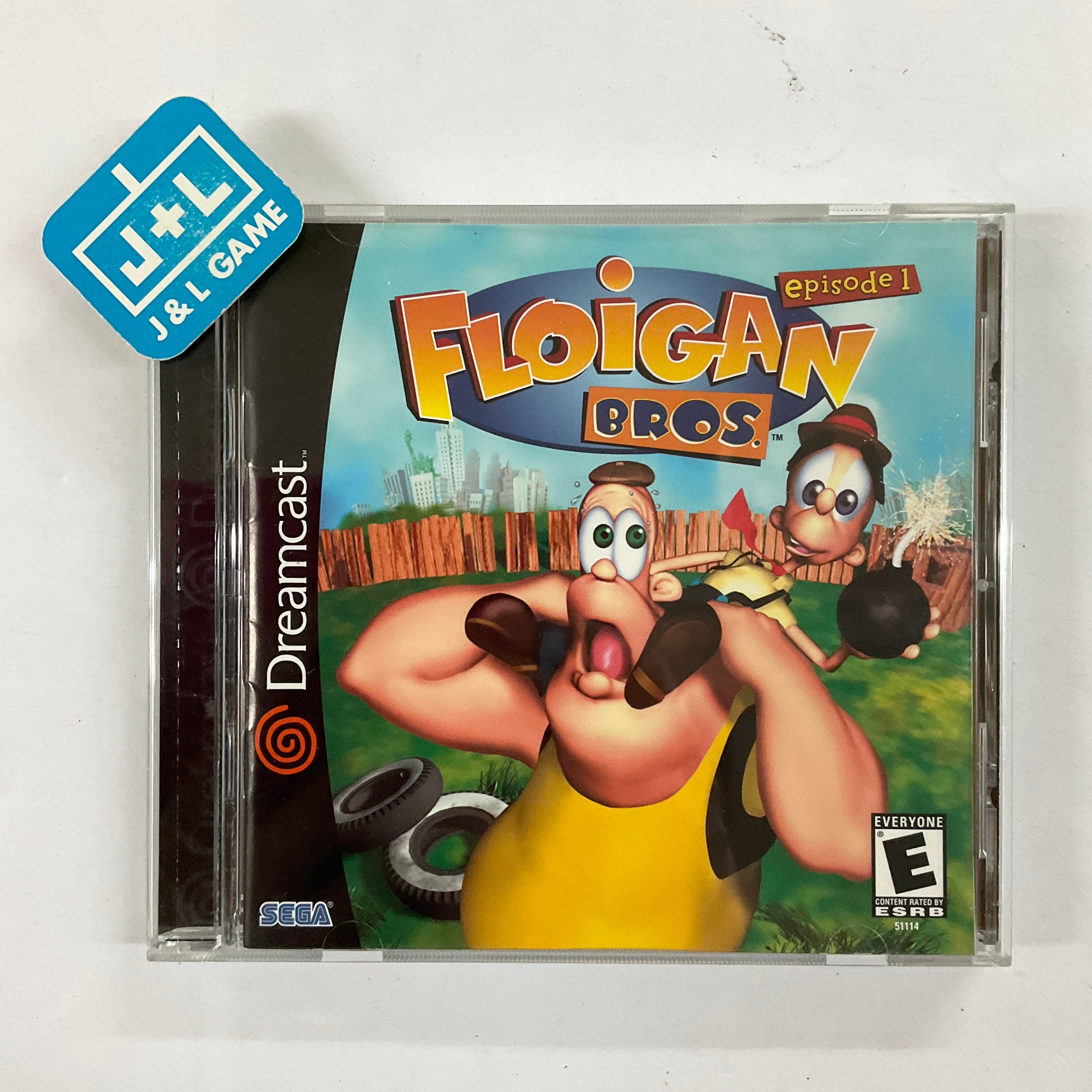 Floigan Bros. Episode 1 - (DC) SEGA Dreamcast [Pre-Owned] Video Games Sega   